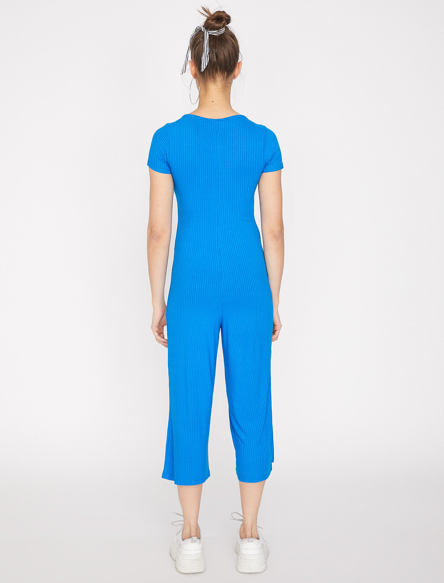   Fermuar Detaylı Tulum