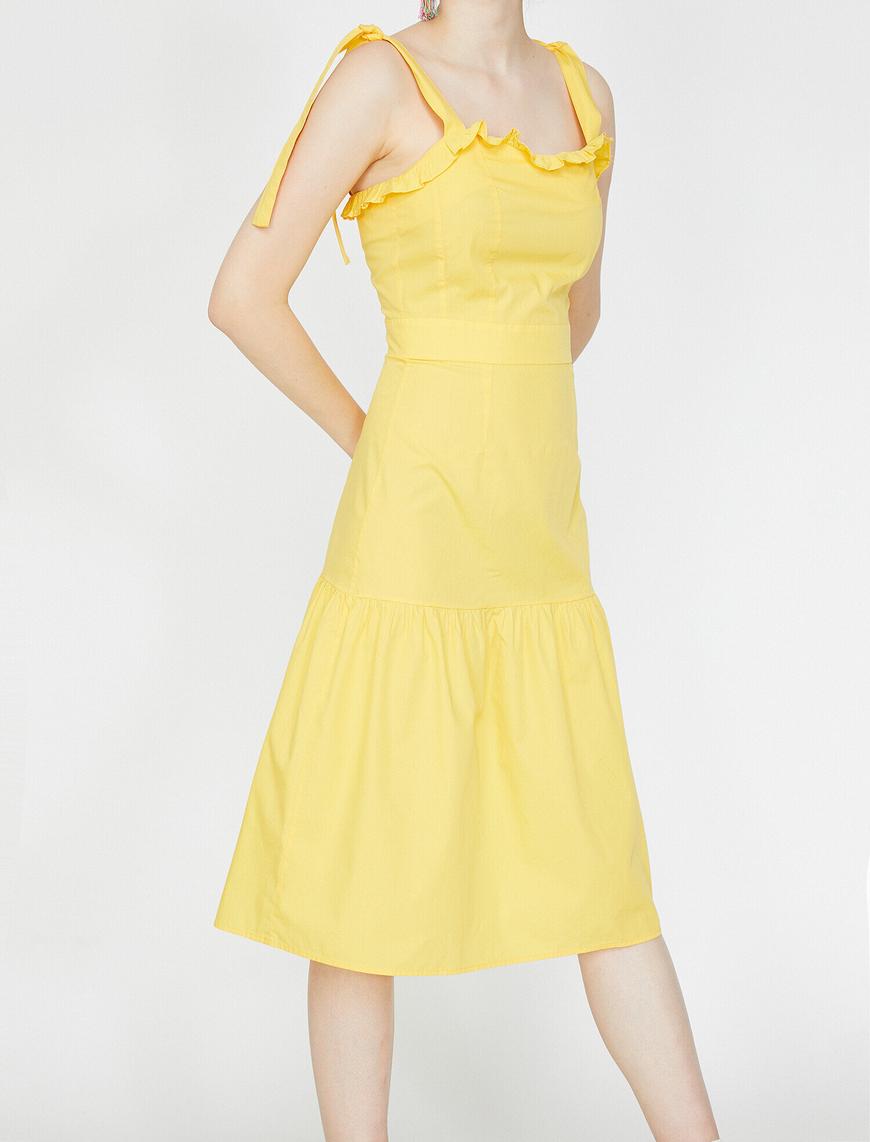   The Summer Bright Dress - Canlı & Yaz Rengi Elbise