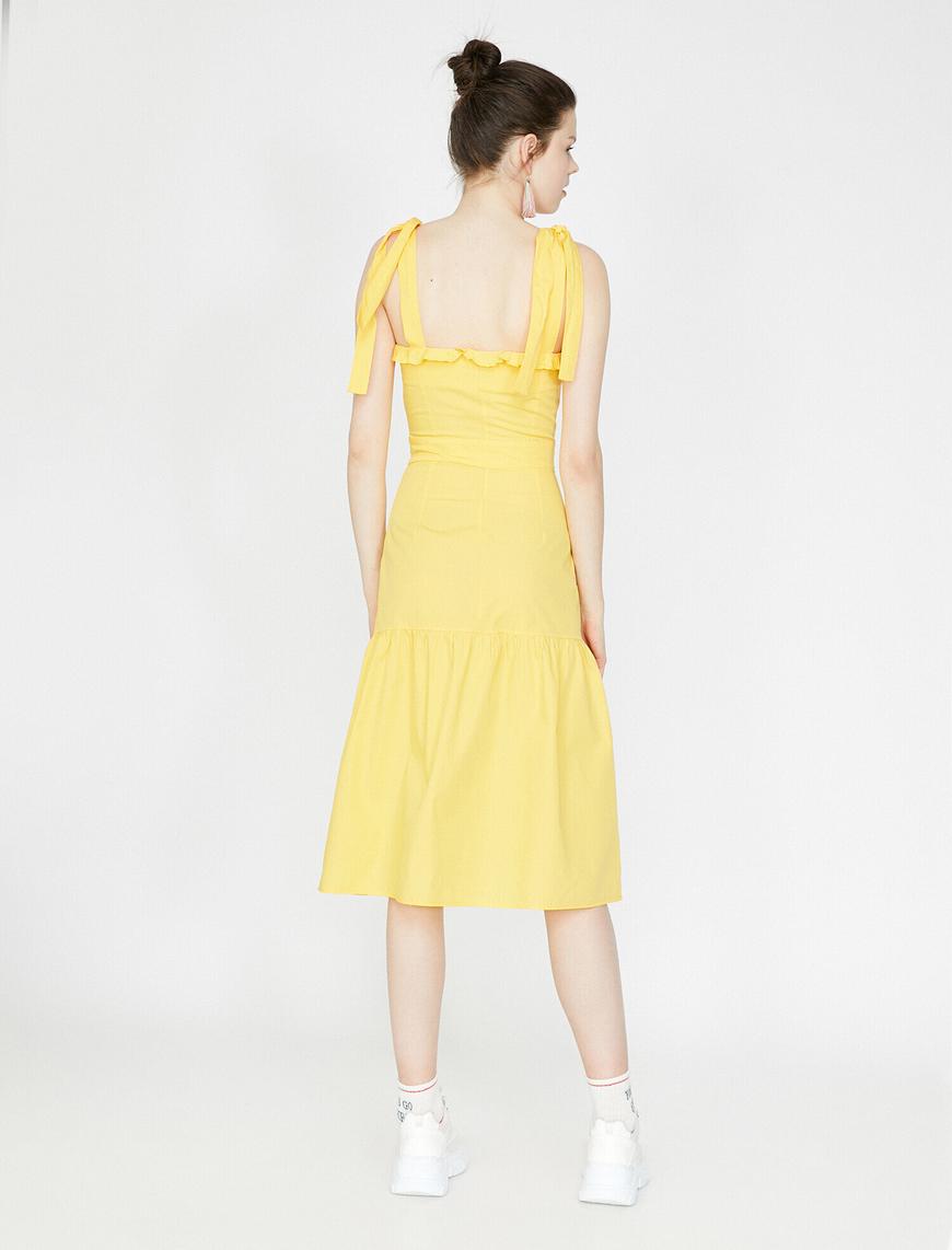   The Summer Bright Dress - Canlı & Yaz Rengi Elbise