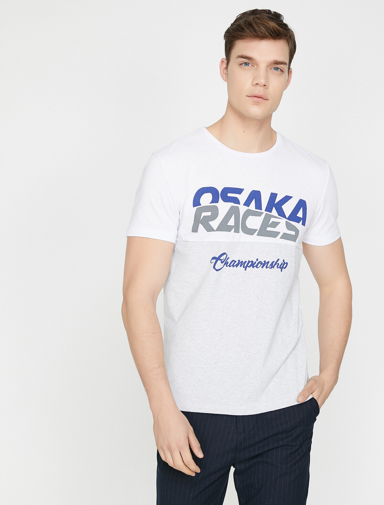   Baskılı Tişört Kısa Kollu