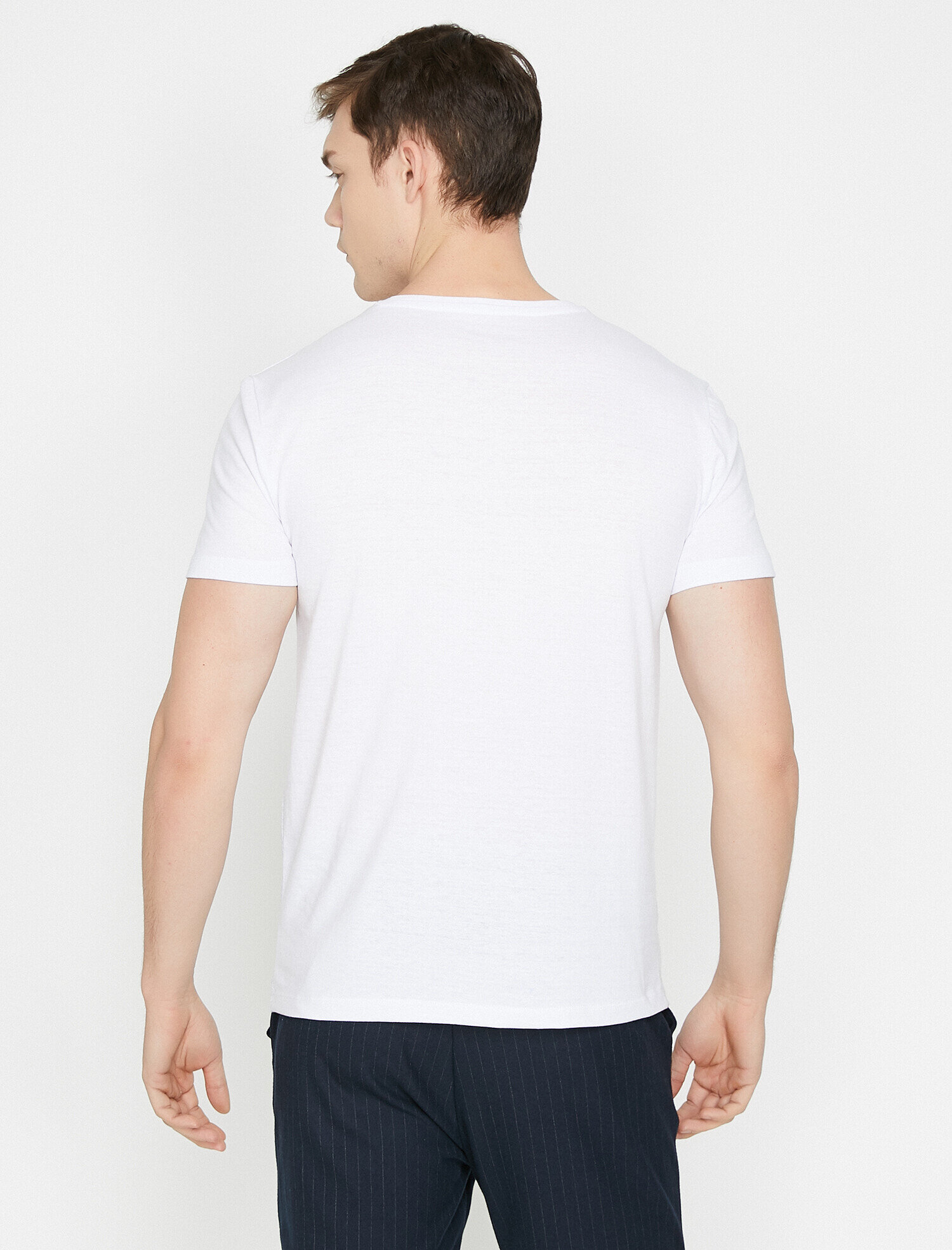   Baskılı Tişört Kısa Kollu