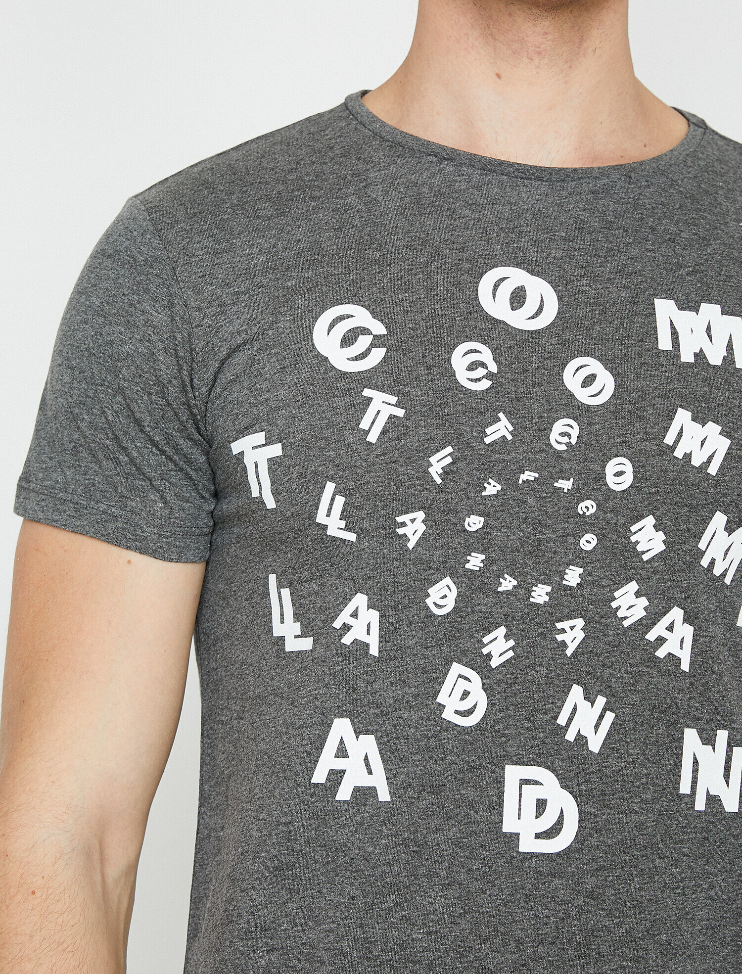   Baskılı Tişört Kısa Kollu