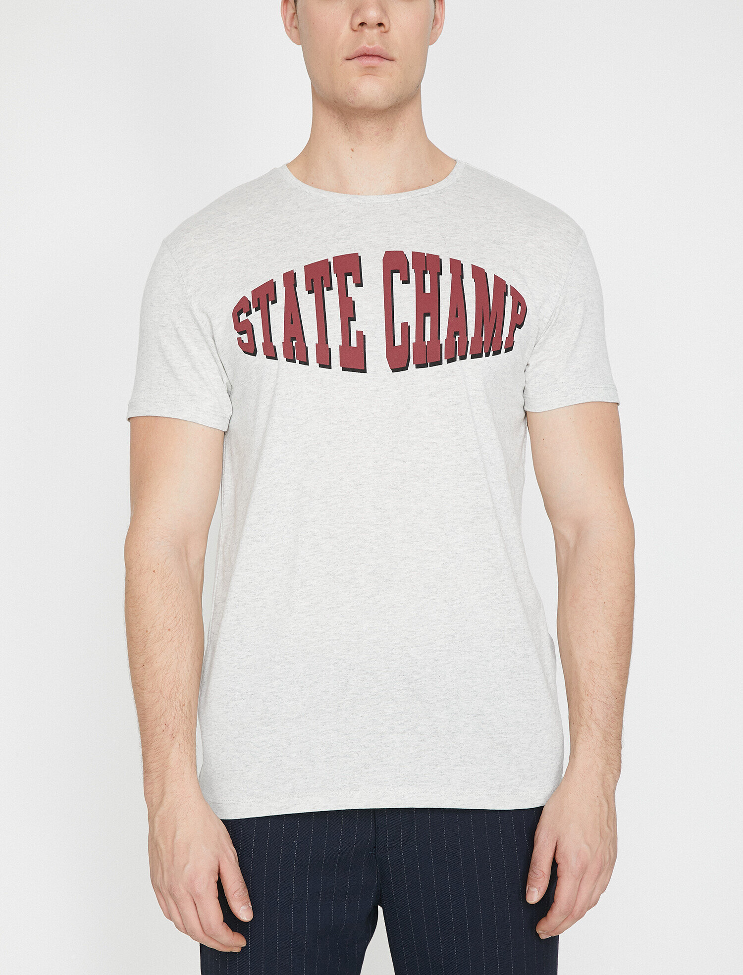   Baskılı Tişört Kısa Kollu