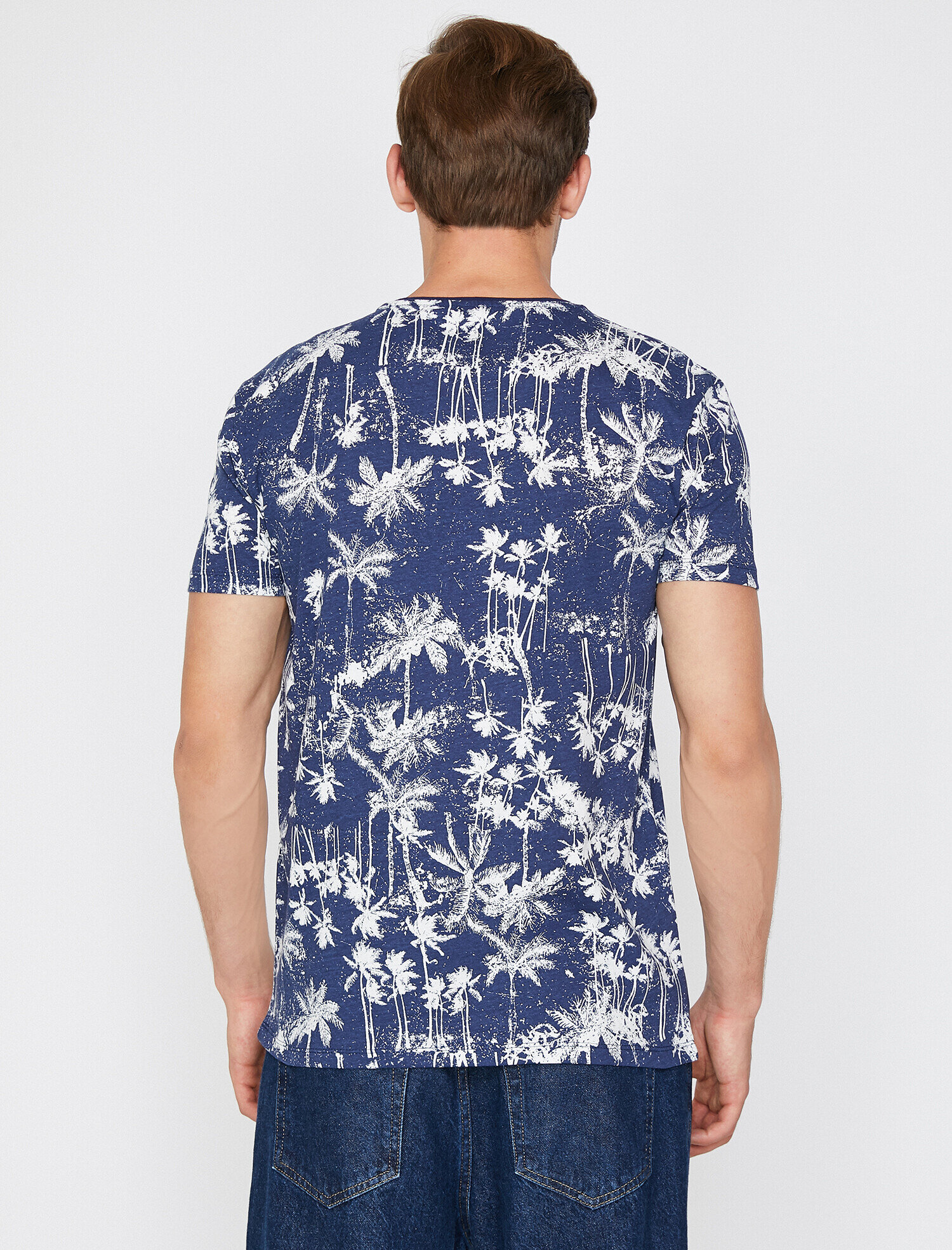   Desenli Tişört Kısa Kollu