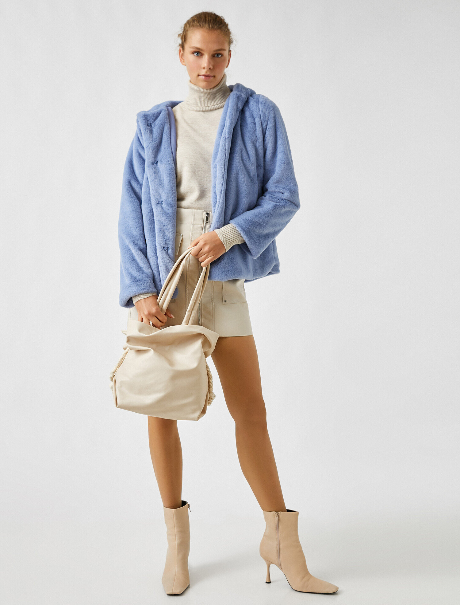  Kadın Suni Deri Çanta Büzgülü