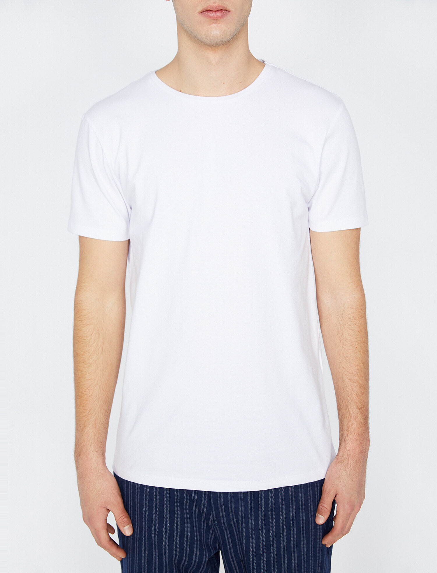   Bisiklet Yaka Tişört