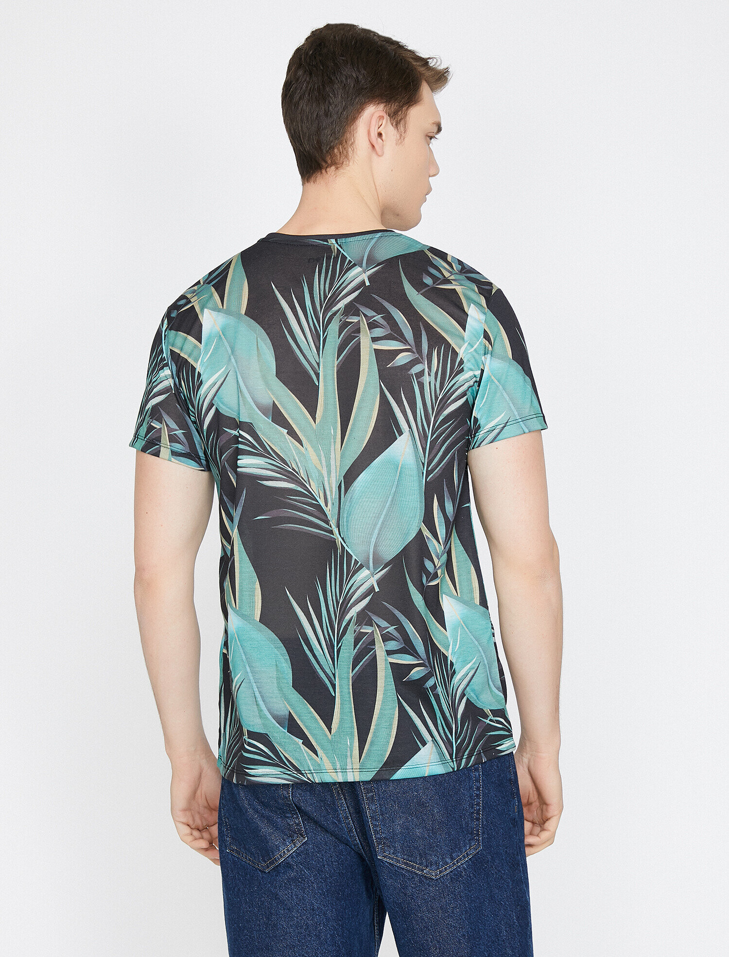   Desenli Tişört Kısa Kollu