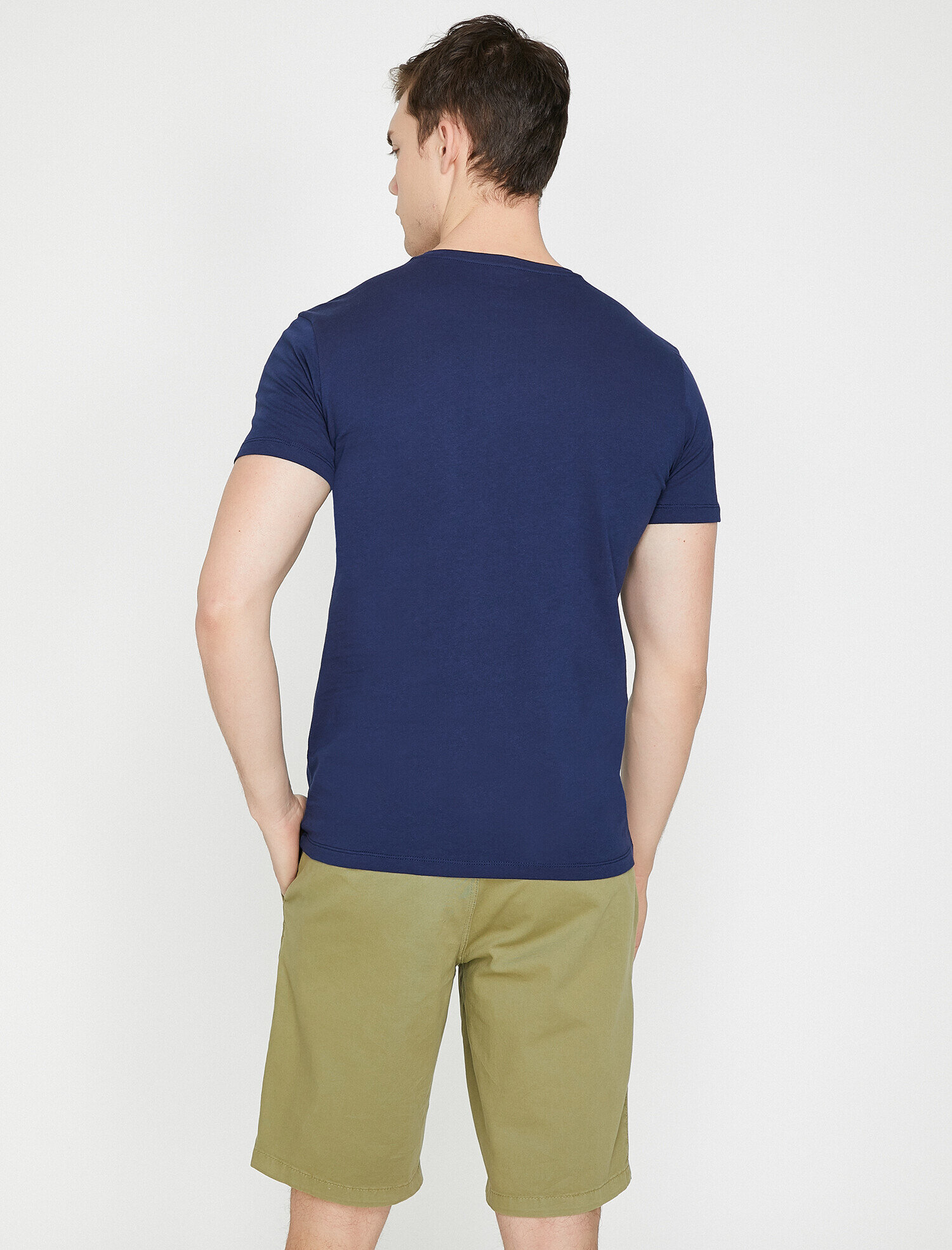   Baskılı Tişört Kısa Kollu