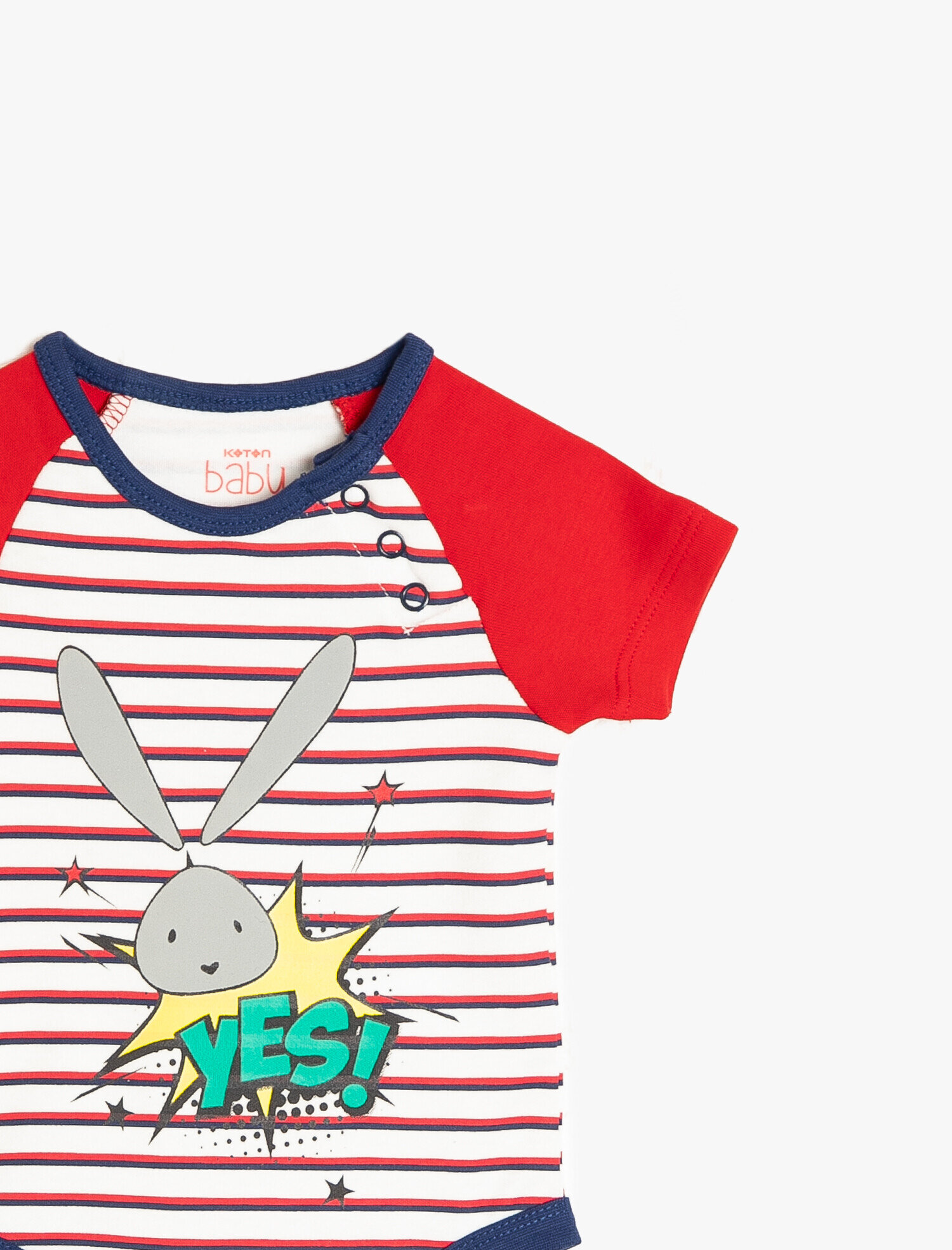  Erkek Bebek Baskılı Çıtçıtlı Body