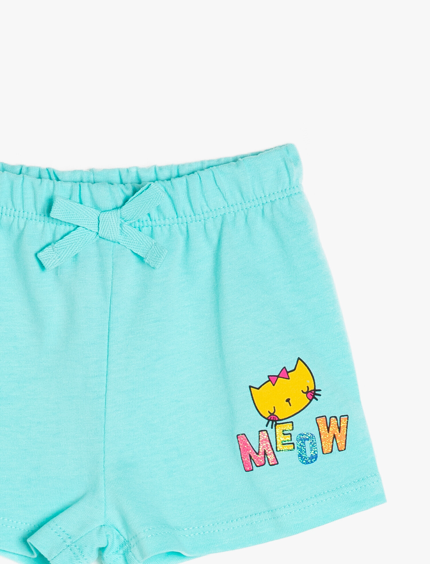  Kız Bebek Baskılı Şort