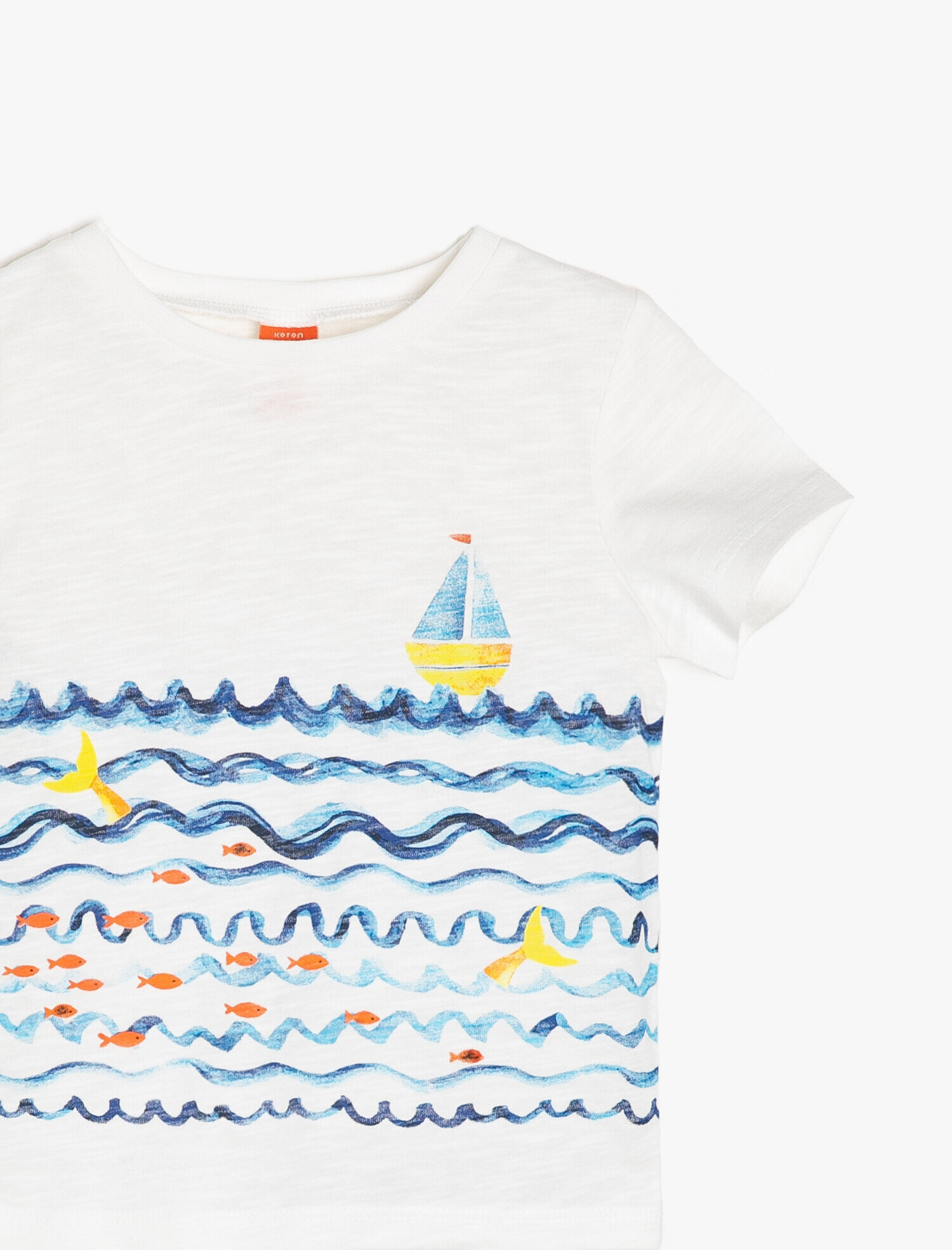  Erkek Bebek Baskılı Tişört Kısa Kollu