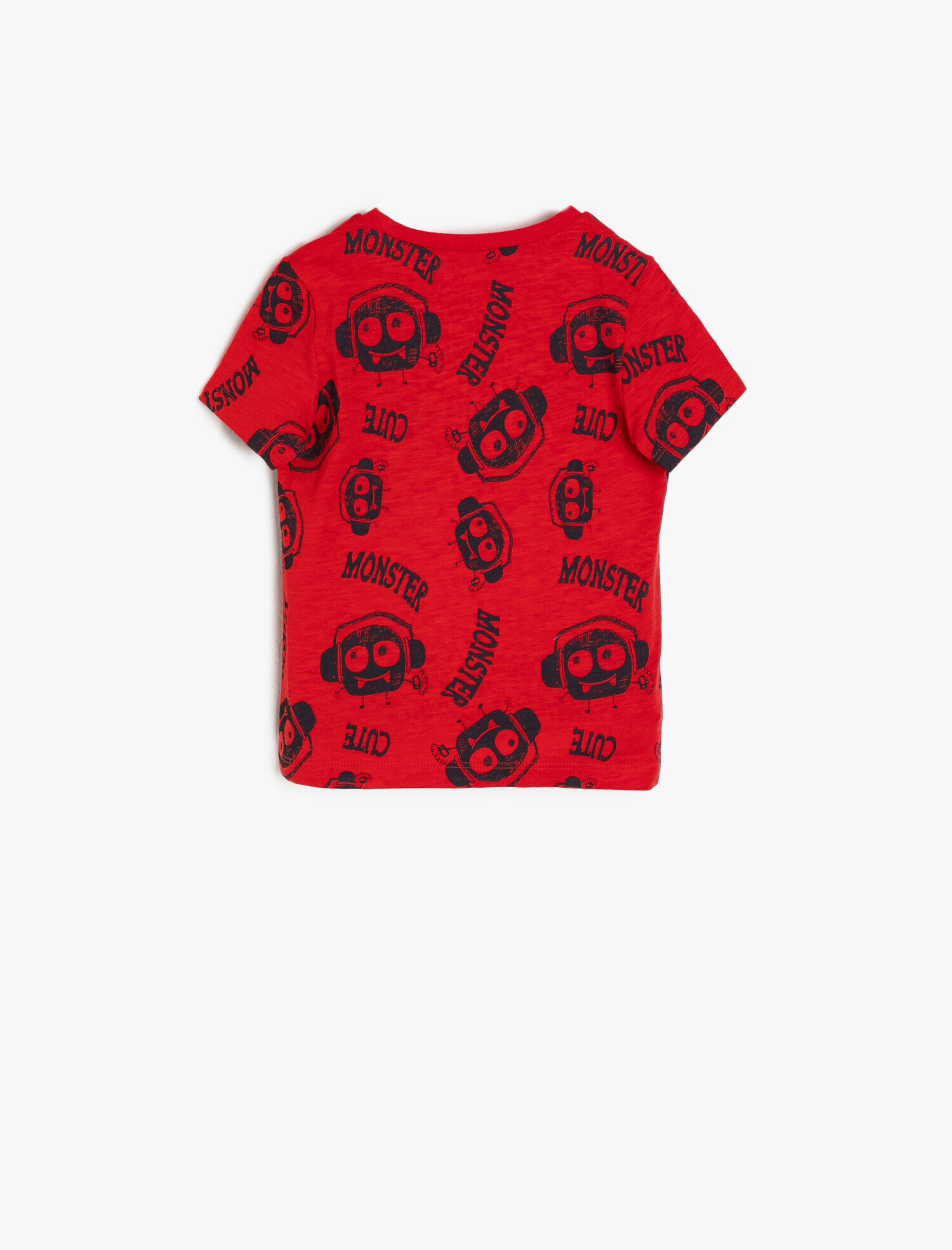  Erkek Bebek Yazılı Baskılı Tişört