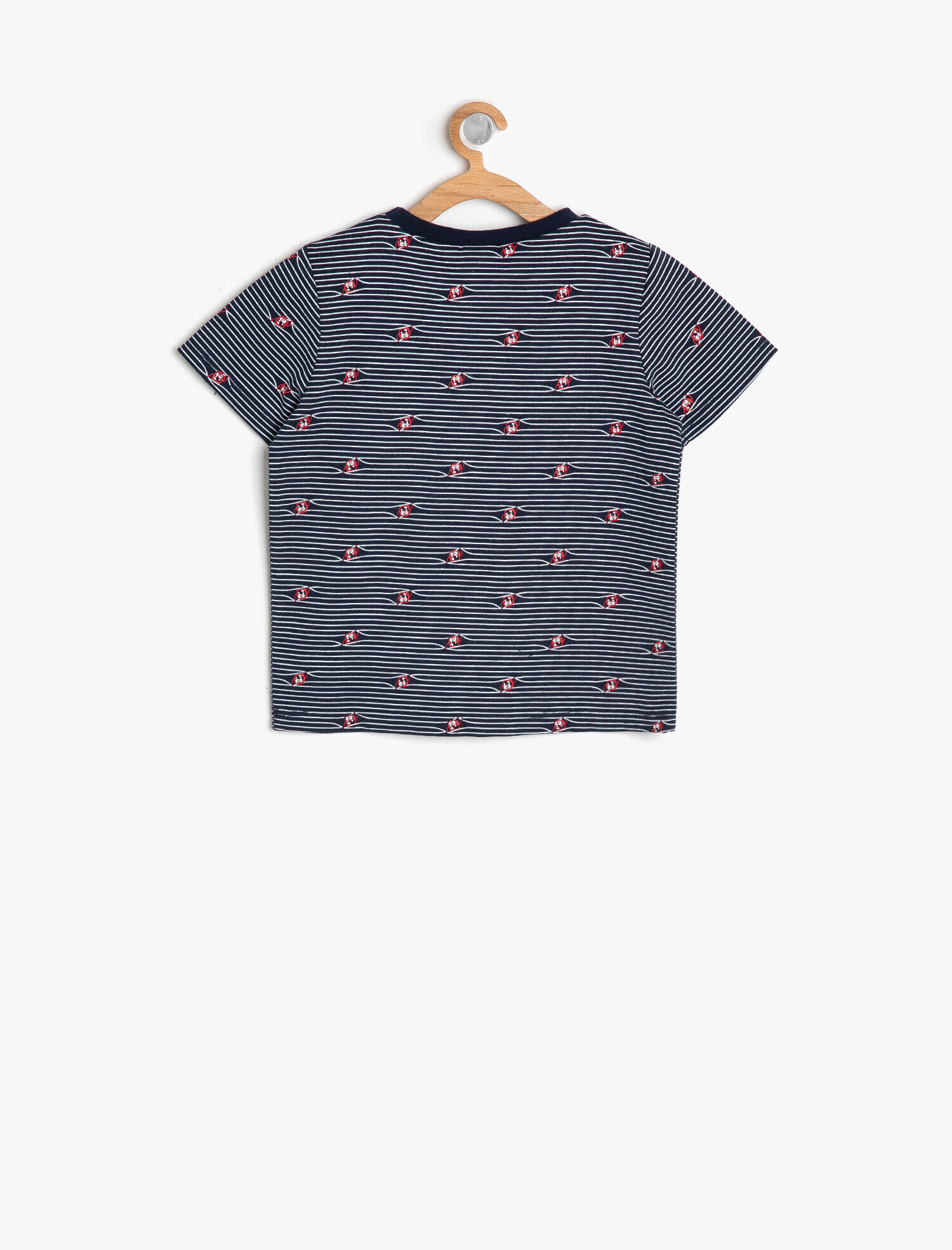  Erkek Bebek Baskılı Tişört Kısa Kollu