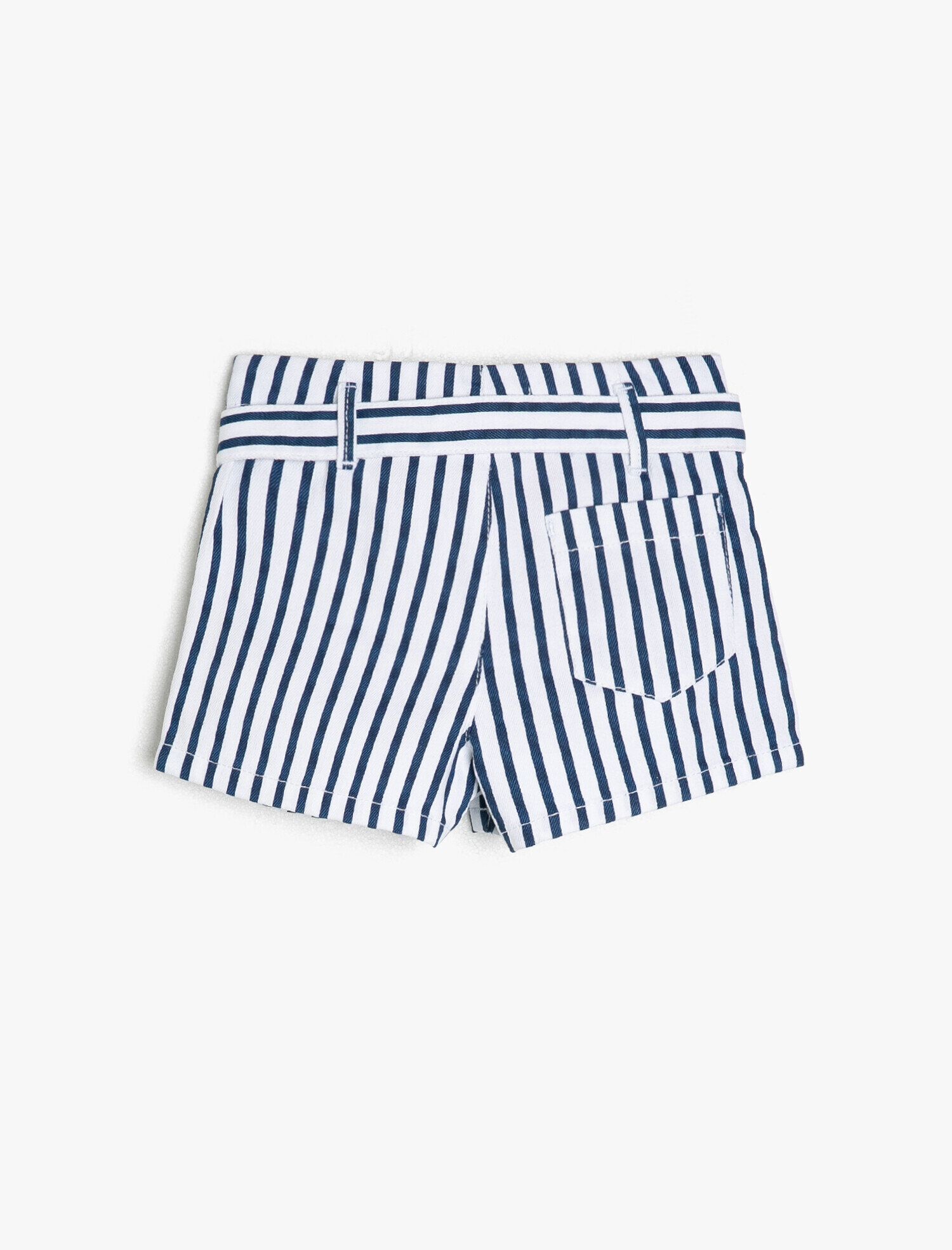  Kız Çocuk Çizgili Şort