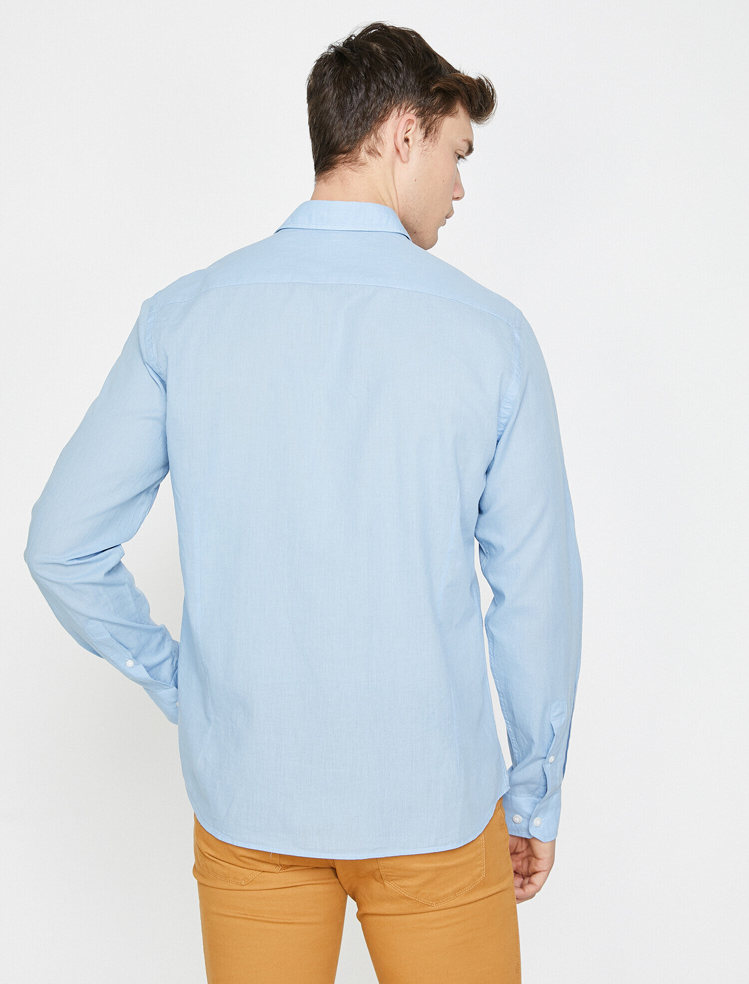   Tek Cepli Uzun Kollu Casual Gömlek