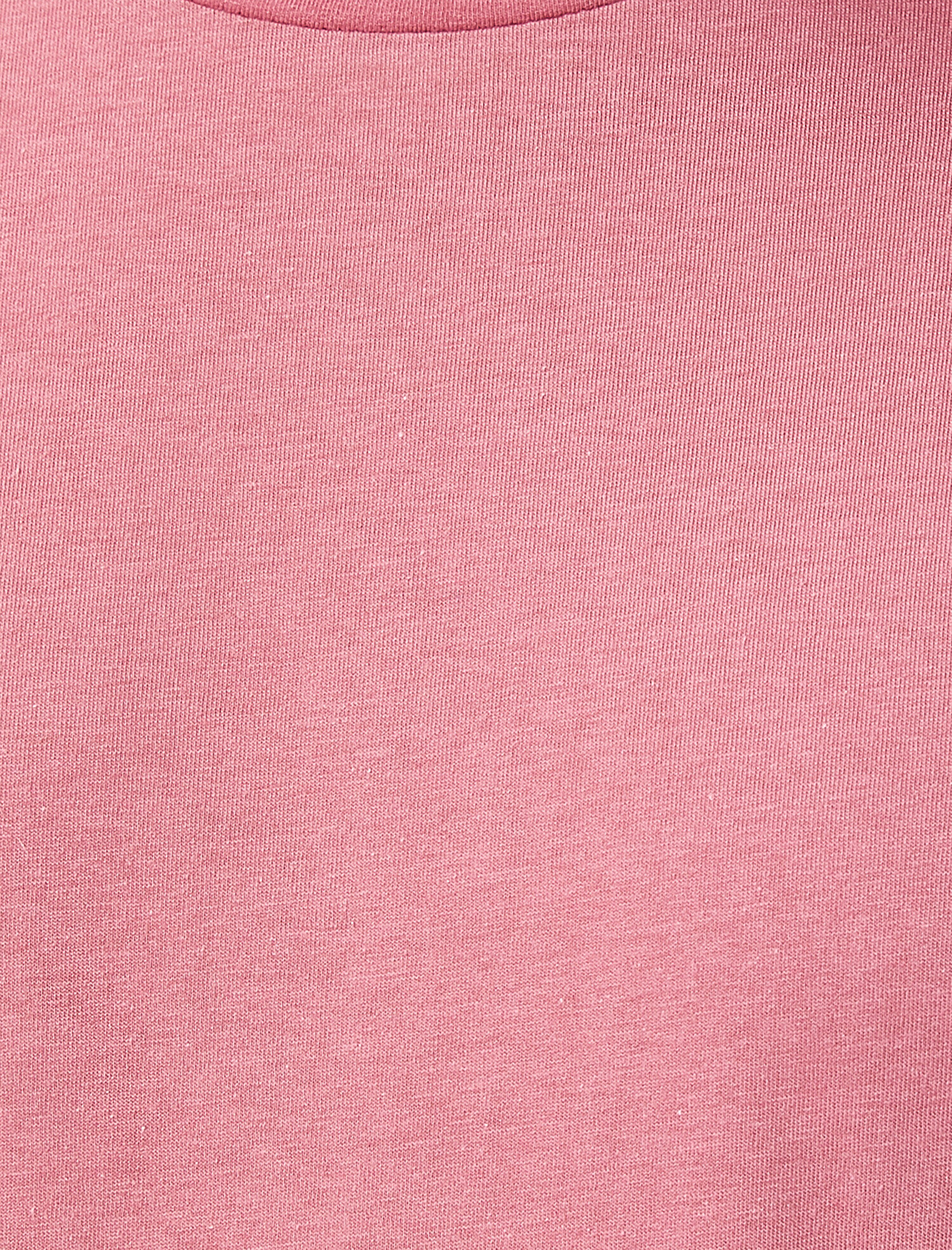   Pamuklu Bisiklet Yaka Kısa Kollu Tişört