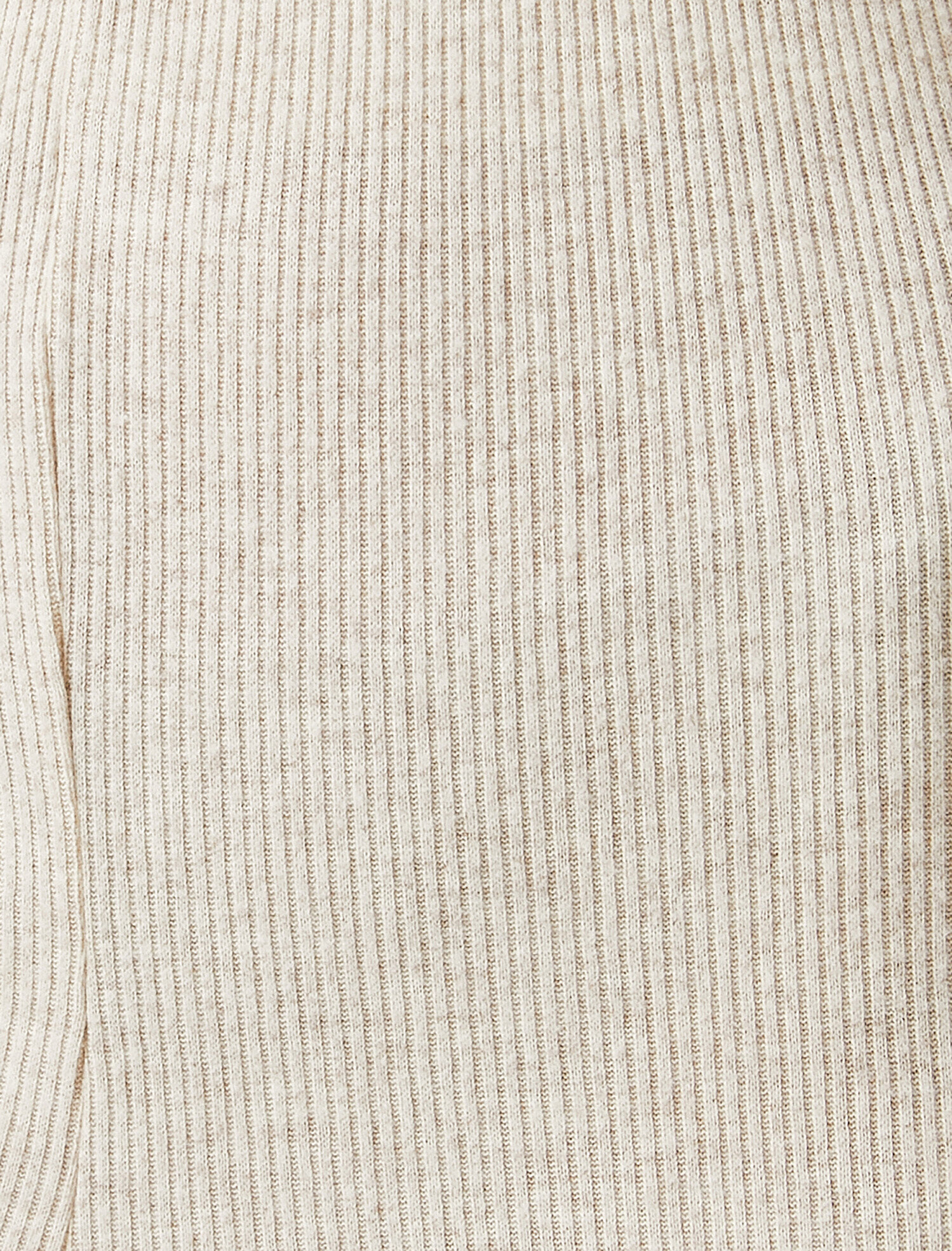 Yüksek Bel Geniş Paça Ribanalı Pantolon