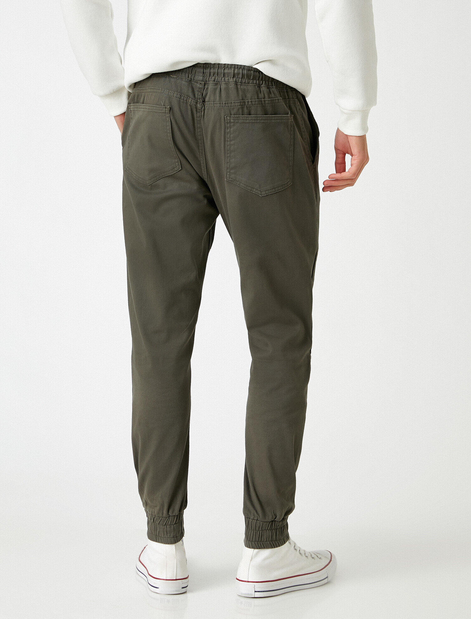 Jogger Gabardin Chino Pantolon