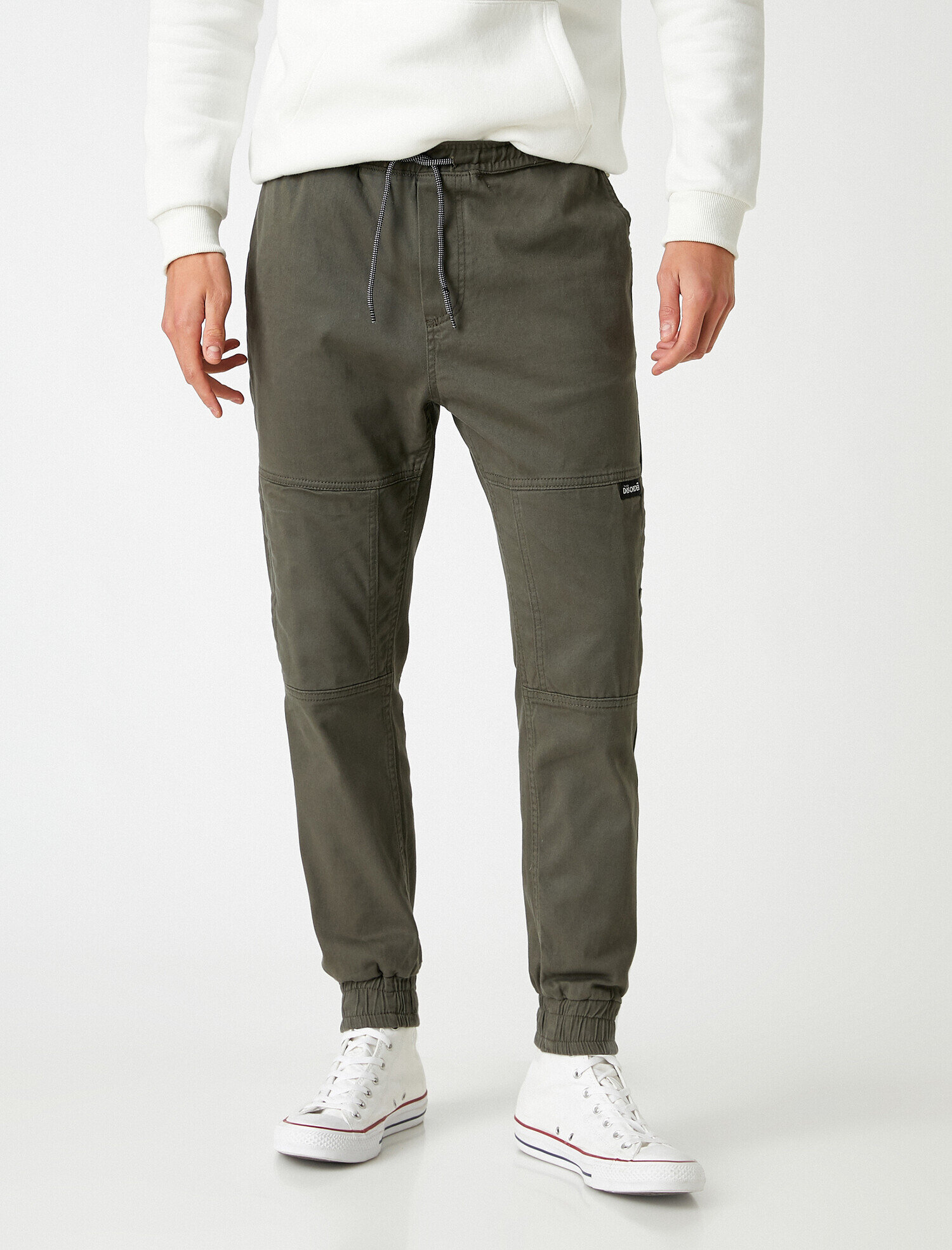 Jogger Gabardin Chino Pantolon