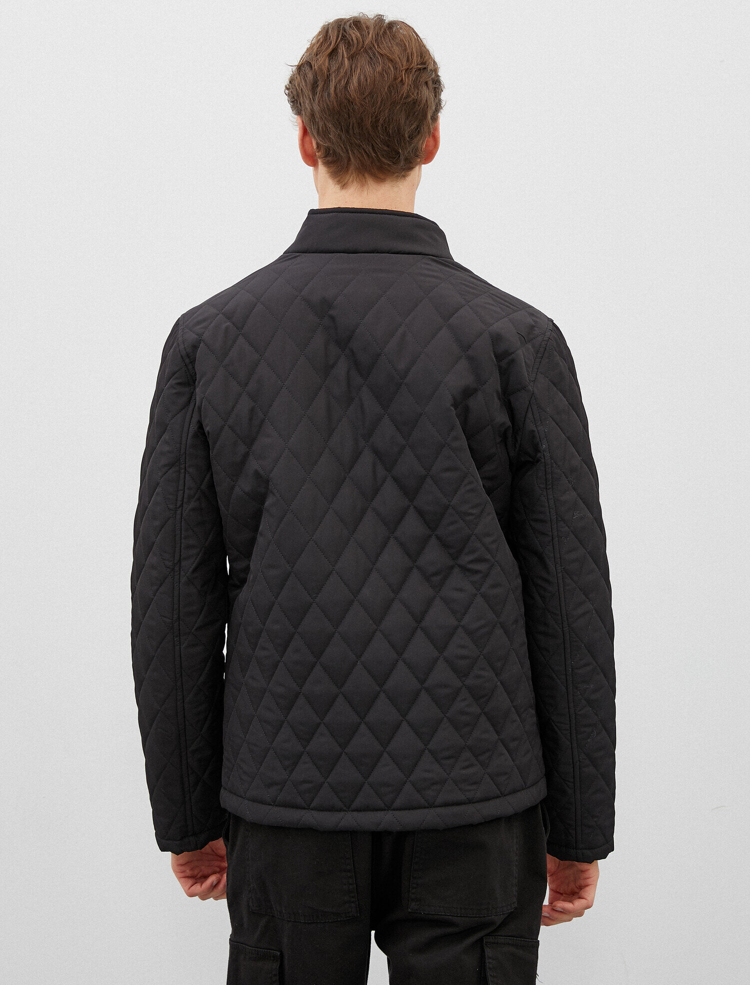 Kapitoneli Mont Dik Yaka Fermuarlı