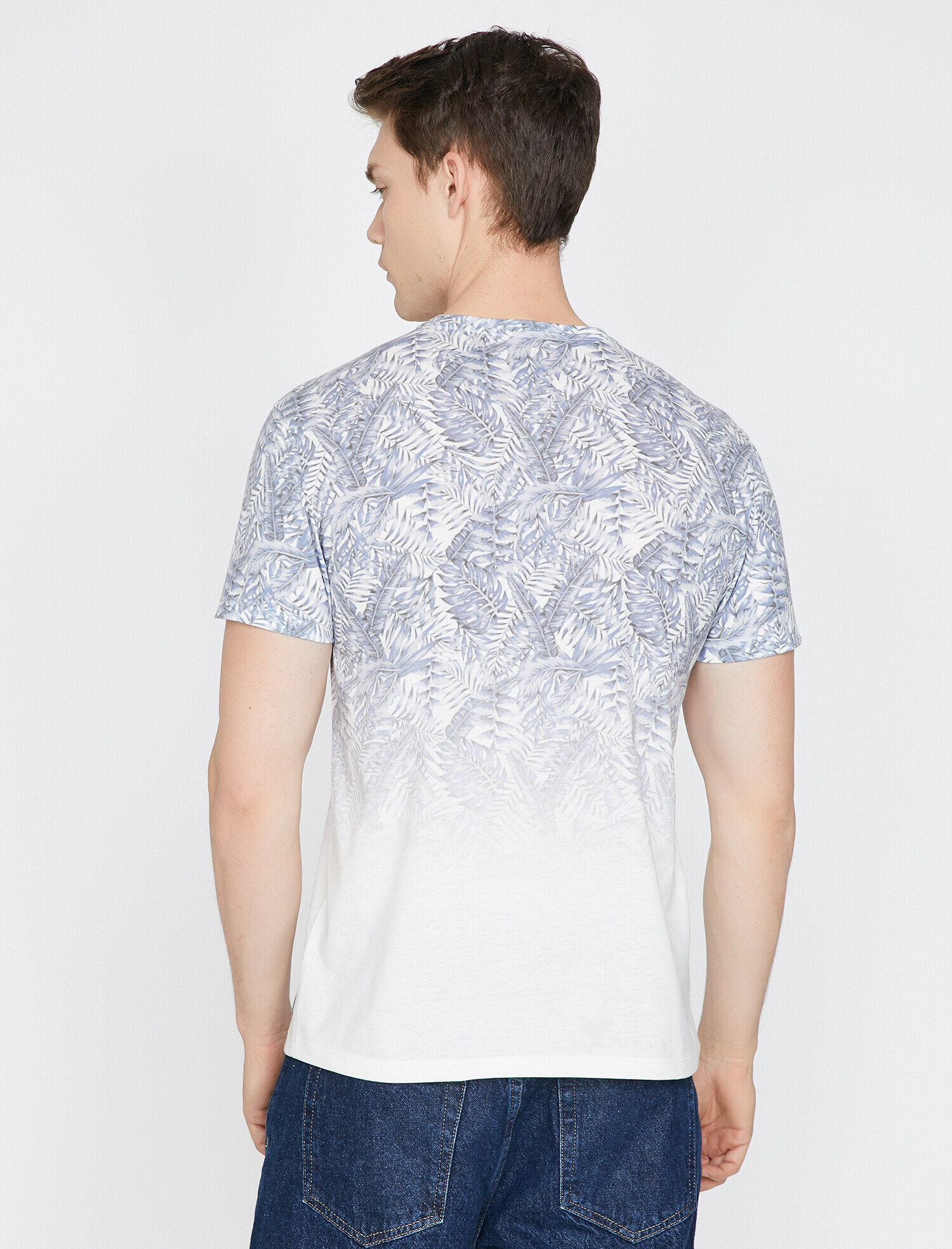   Desenli Tişört Kısa Kollu