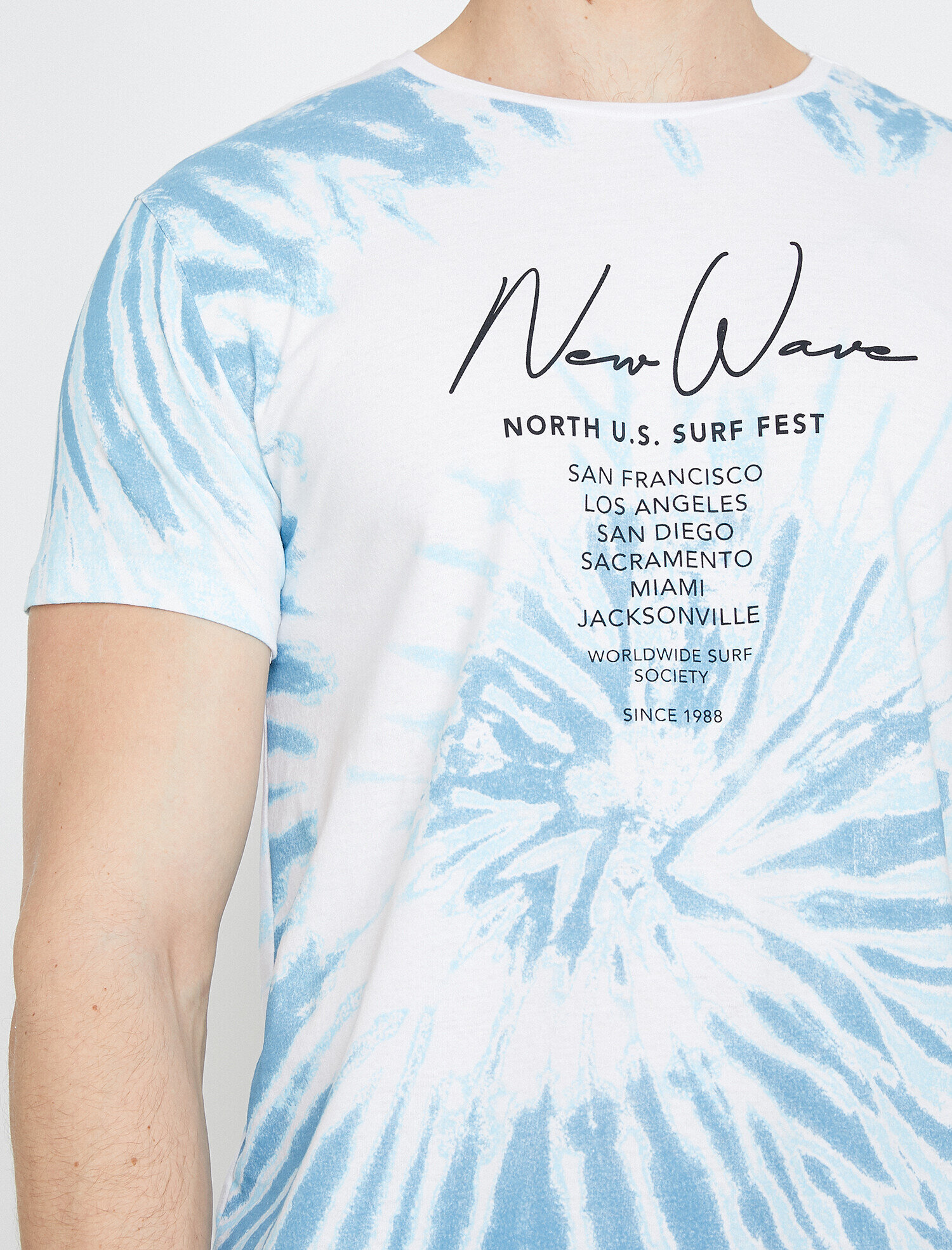   Baskılı Tişört Kısa Kollu