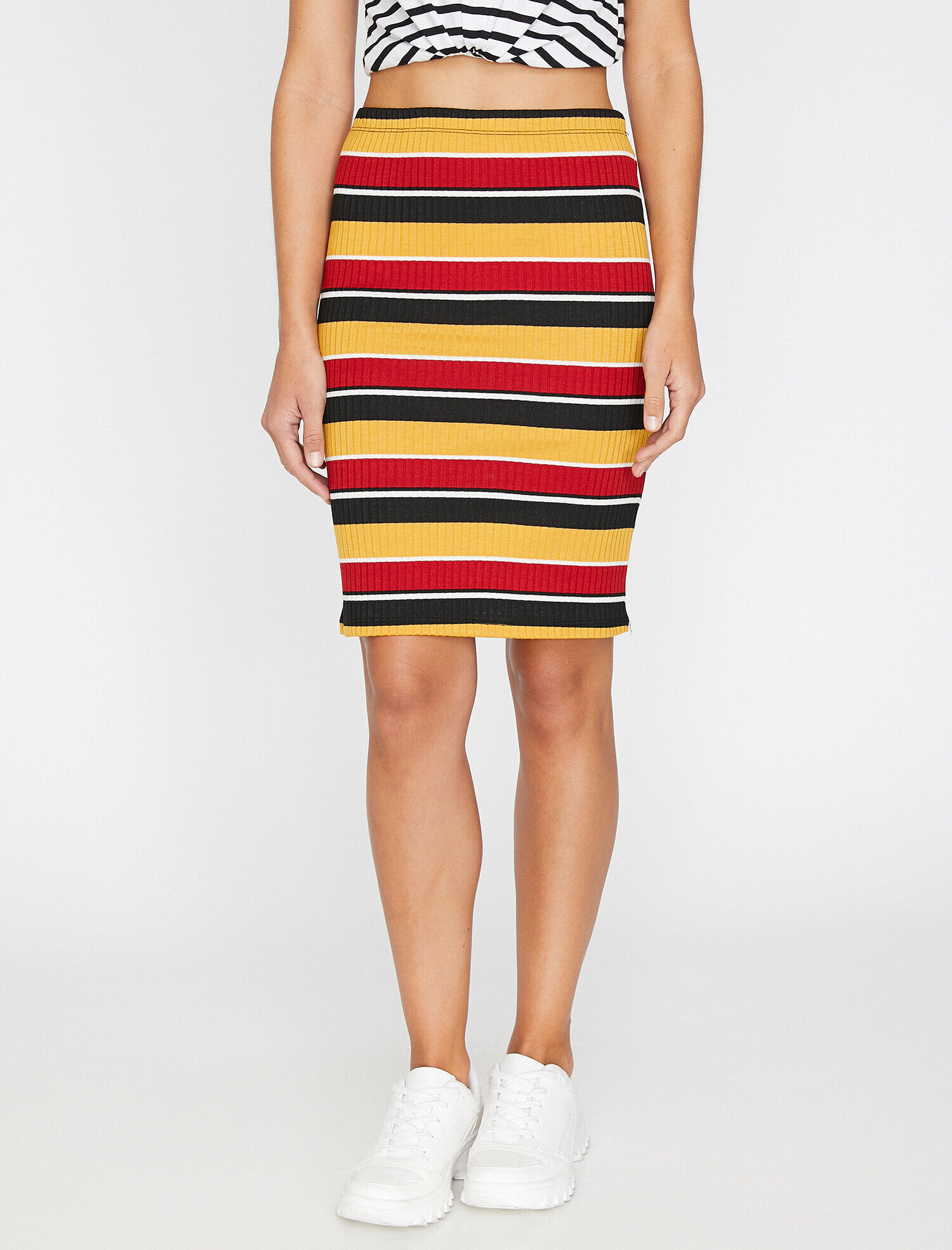   Çizgili Etek