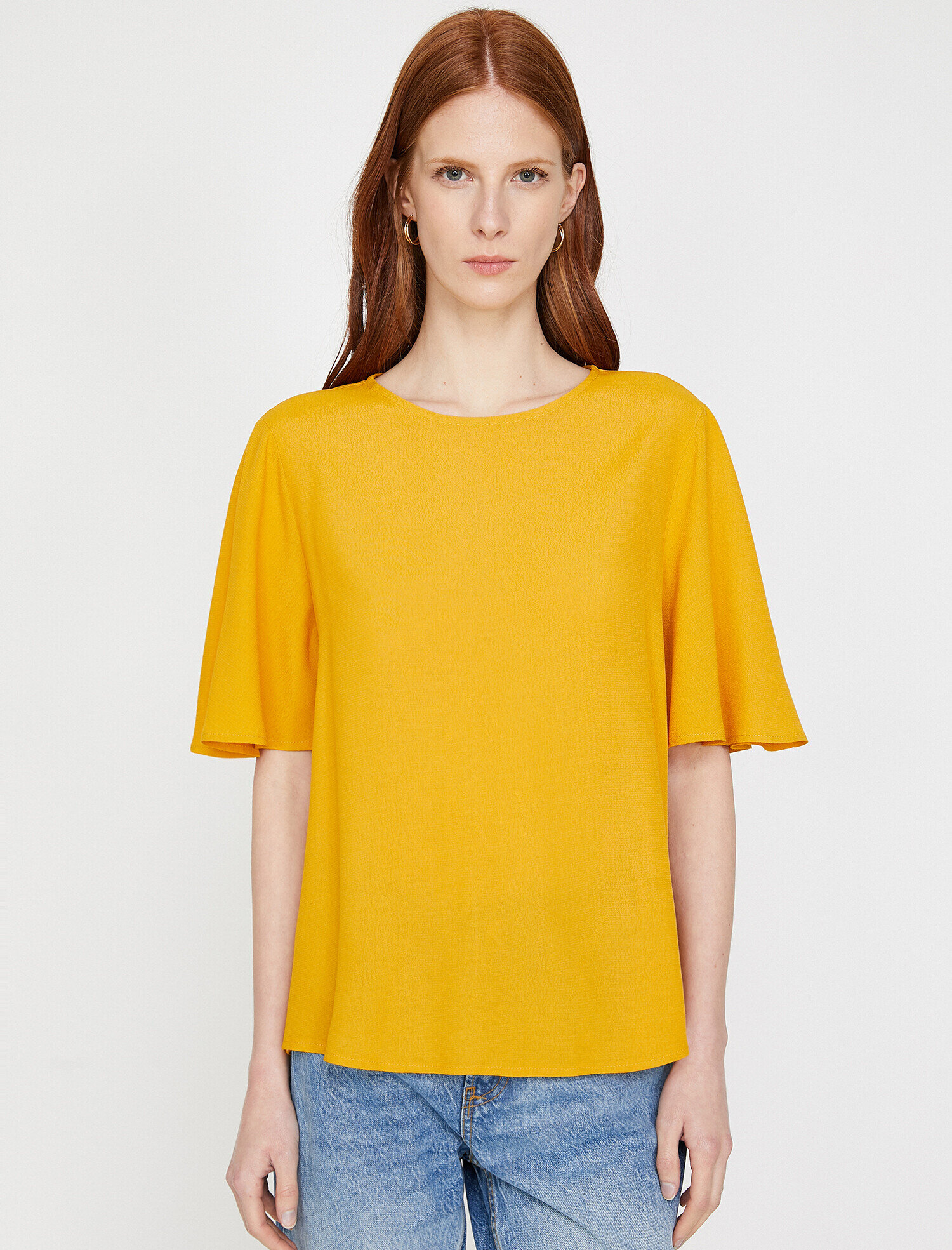   Şerit Detaylı Bluz