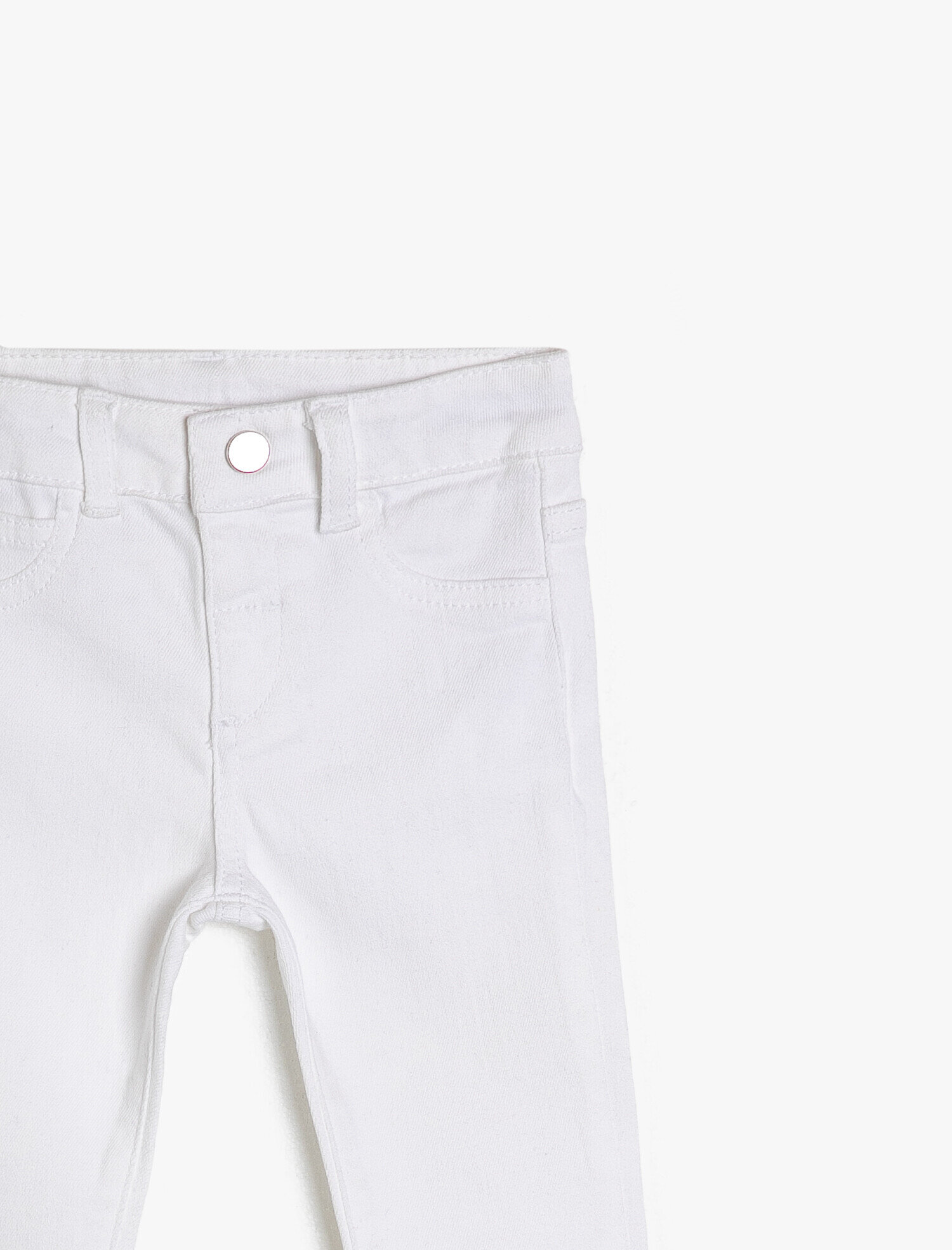  Kız Bebek Cep Detaylı Jean Pantolon