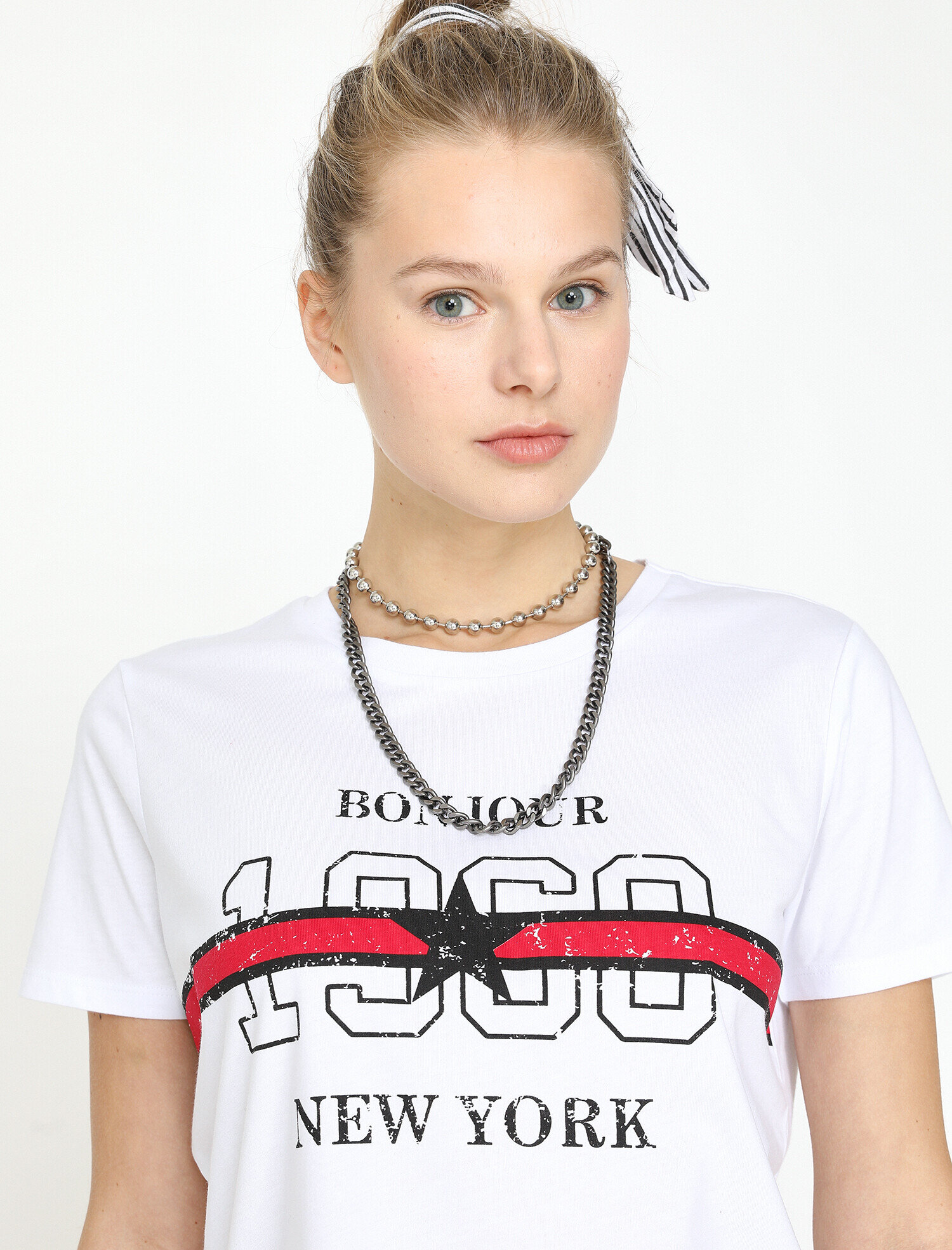   Yazılı Baskılı Tişört