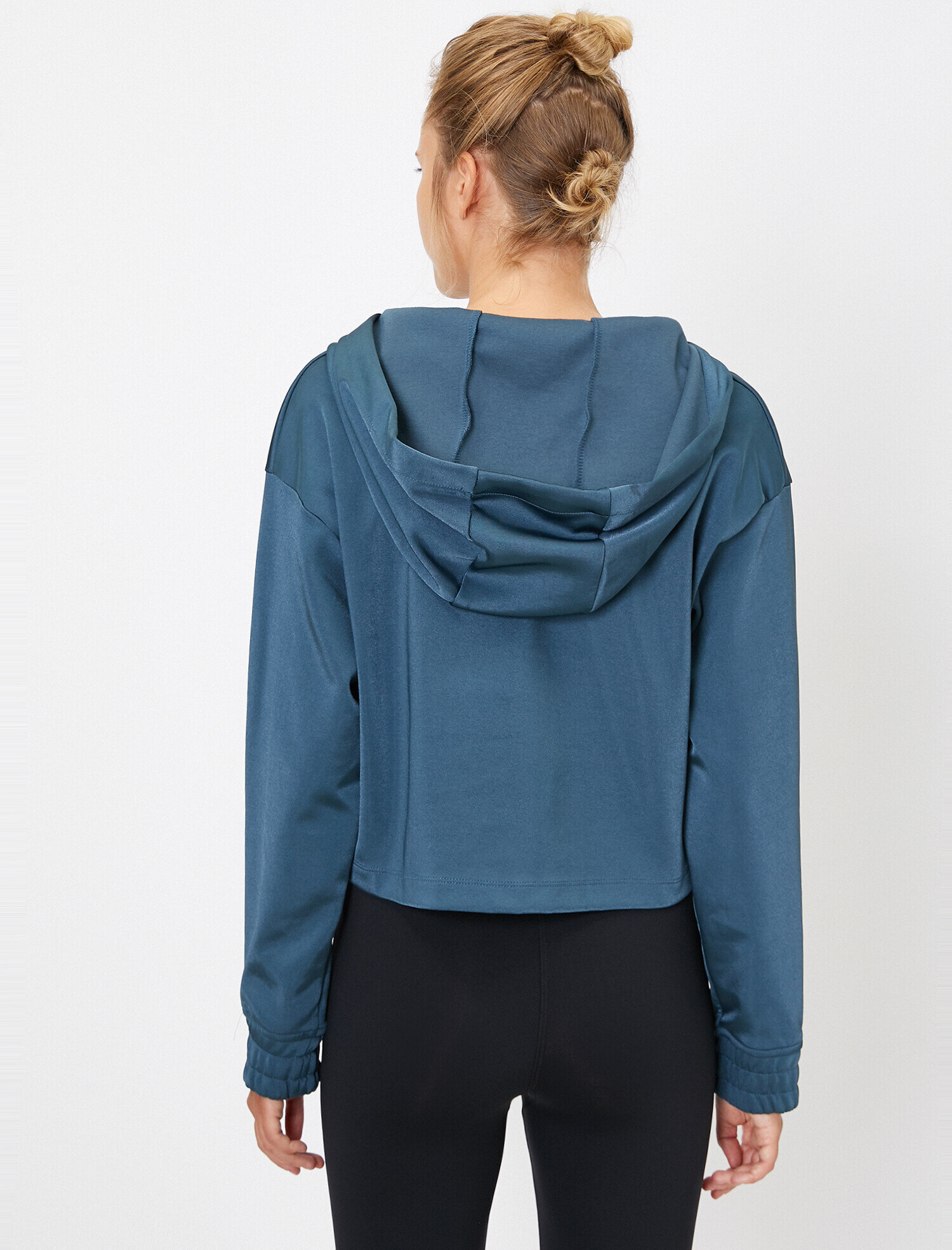   Spor Kapşonlu Sweatshirt
