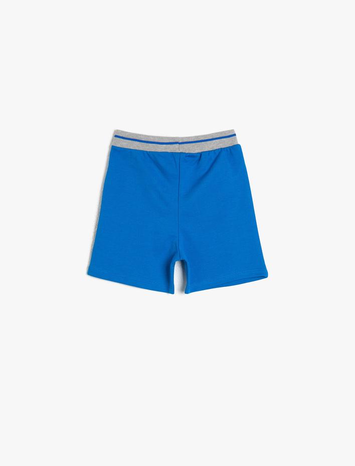 Erkek Bebek Beli Bağlamalı Şort