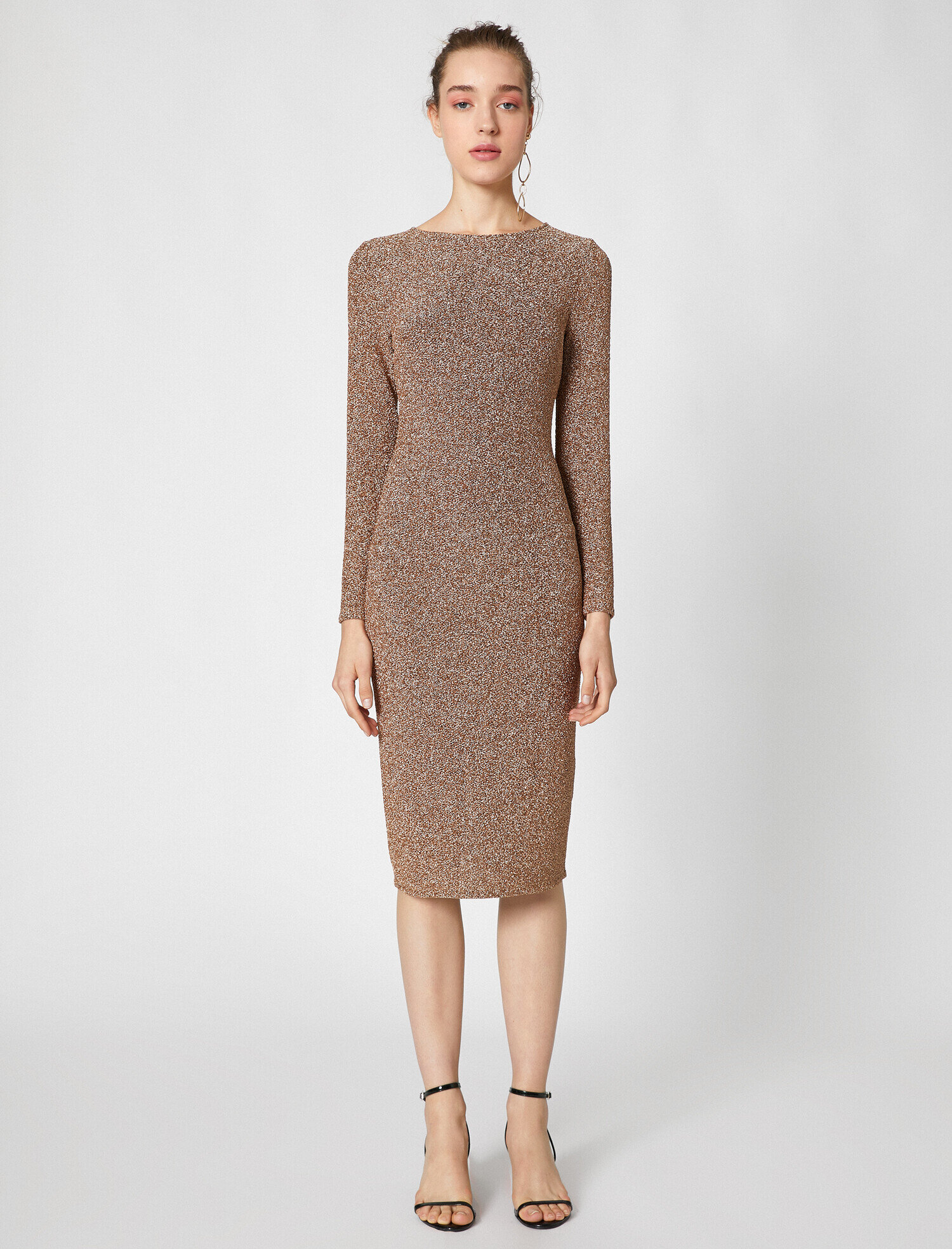   Sim Detaylı Abiye Elbise