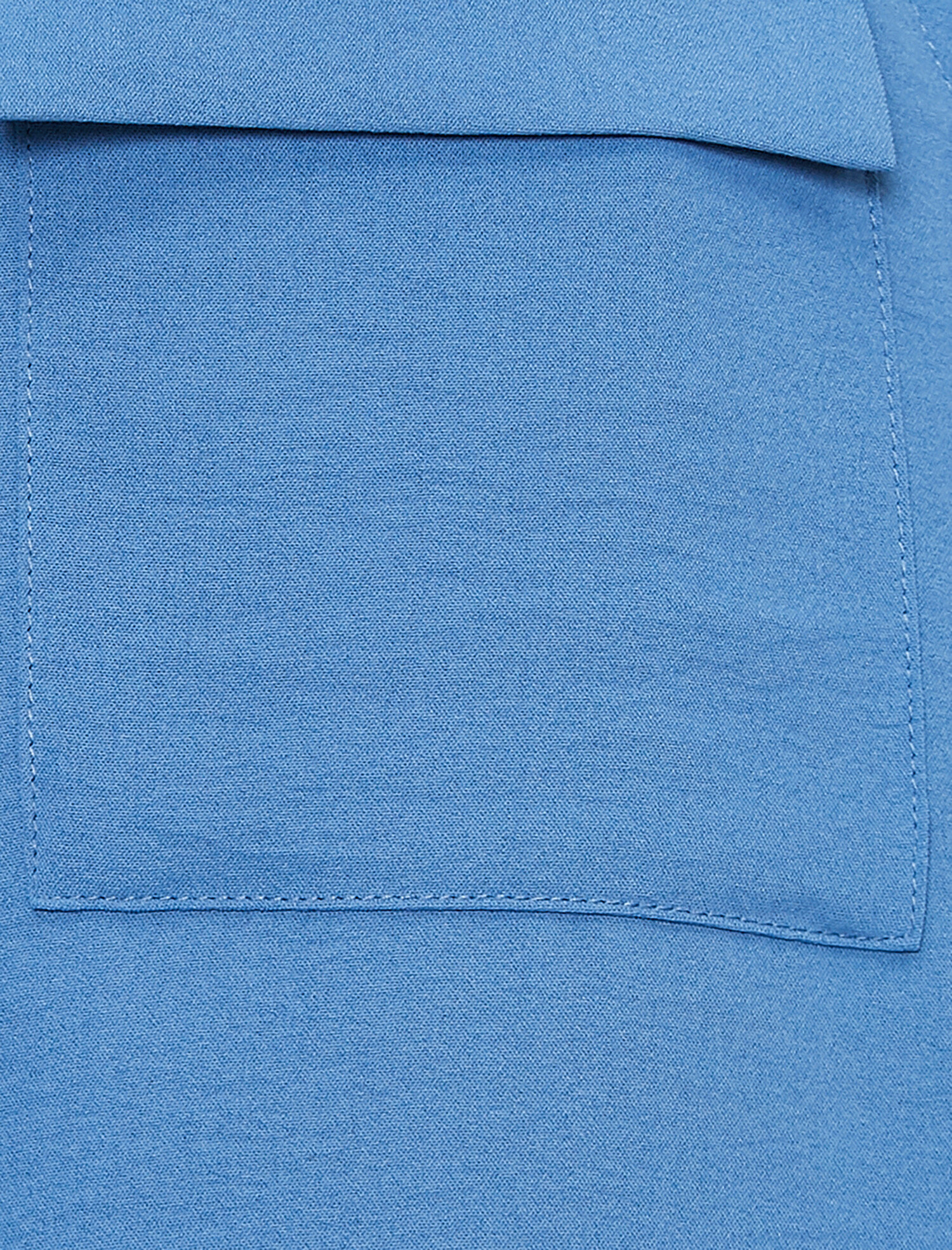   Cep Detaylı Uzun Kollu Gömlek