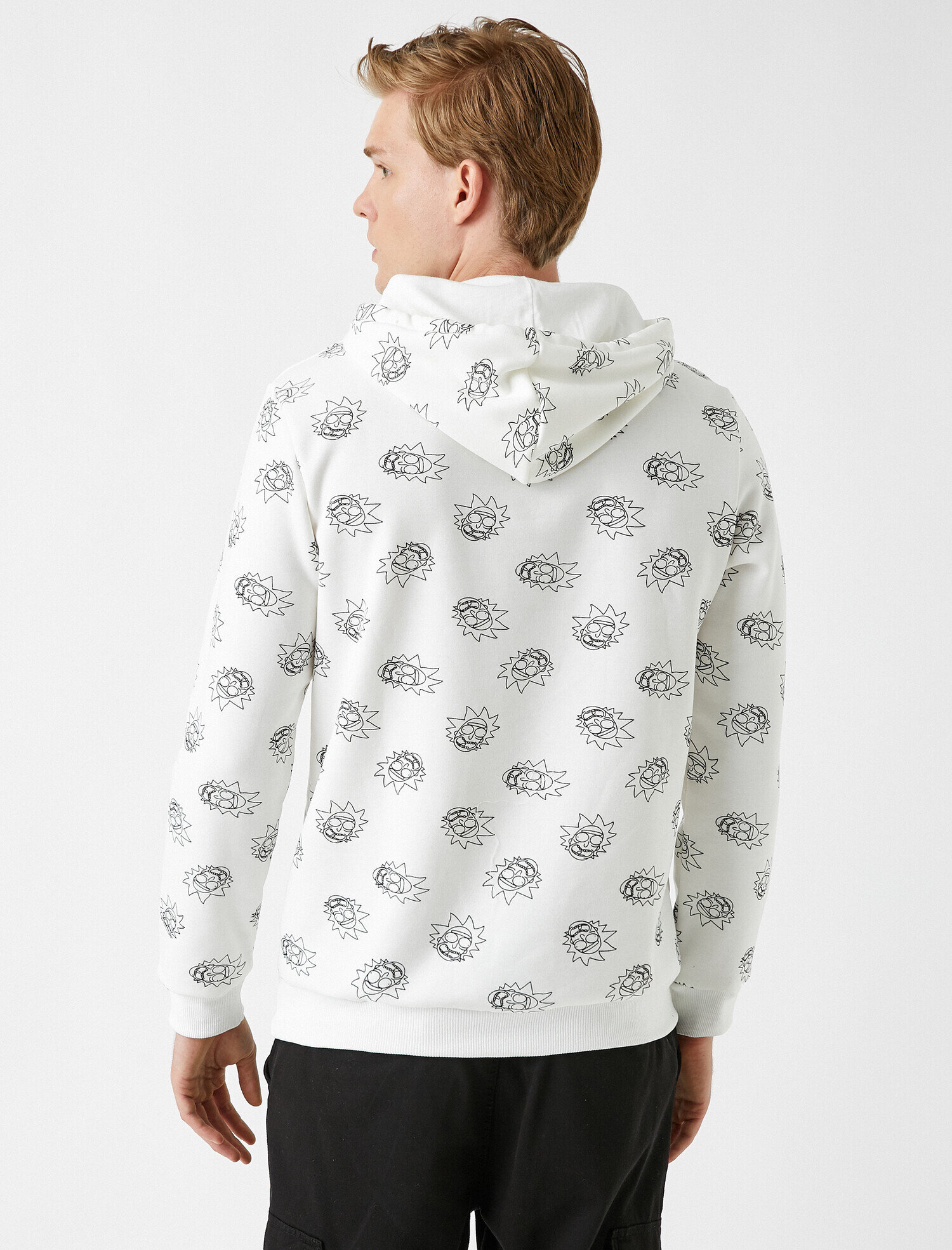   Rick and Morty Sweatshirt Lisanslı Baskılı