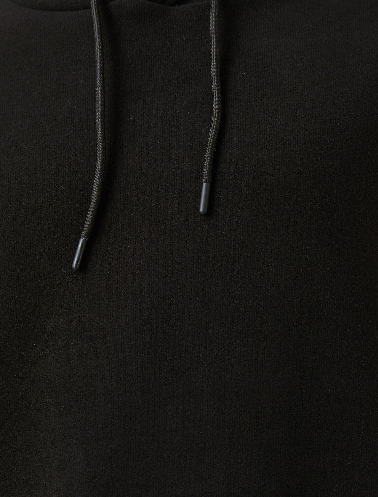 Kapüşonlu Basic Kolsuz Sweatshirt