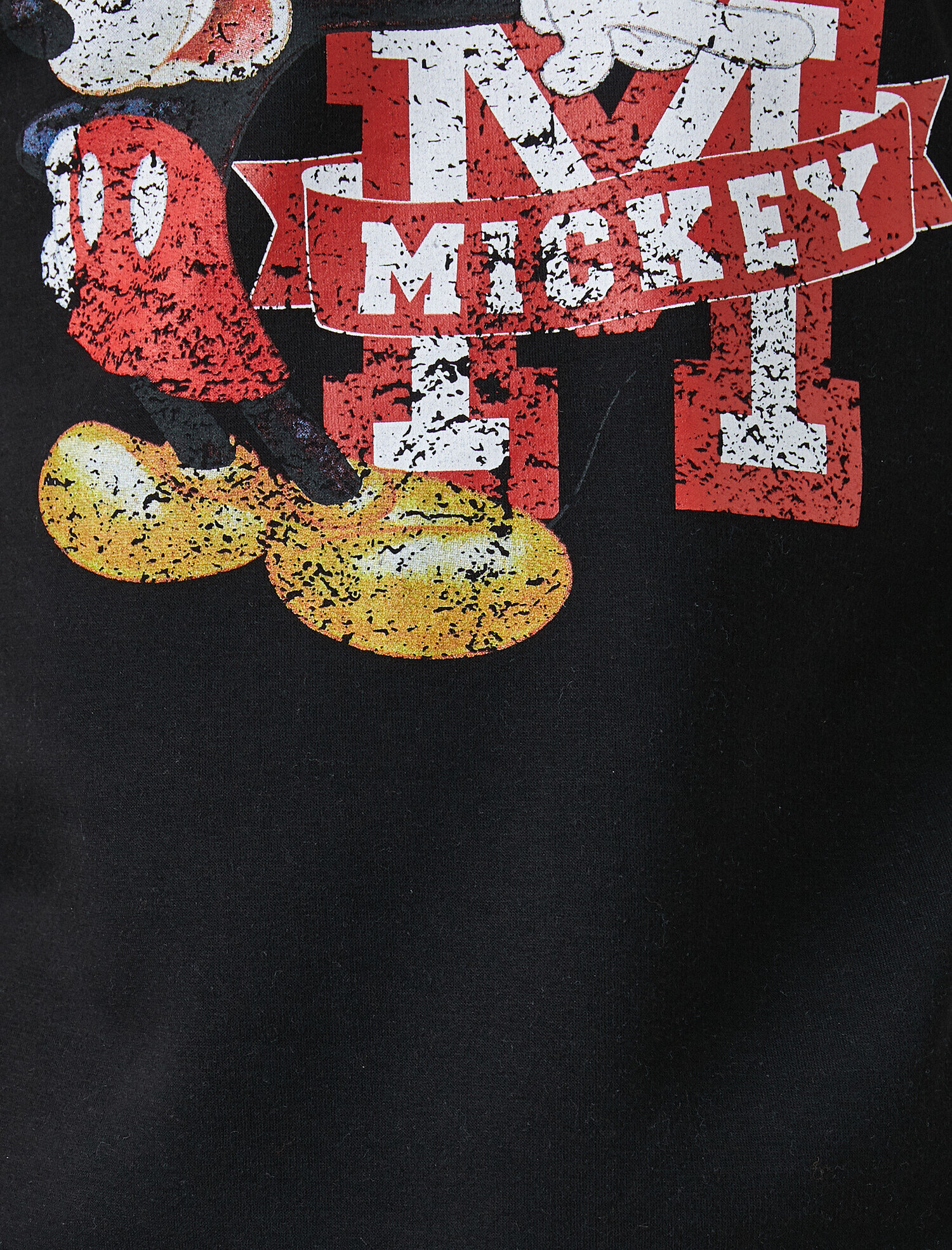   Mickey Mouse Kapüşonlu Sweatshirt Lisanslı Baskılı