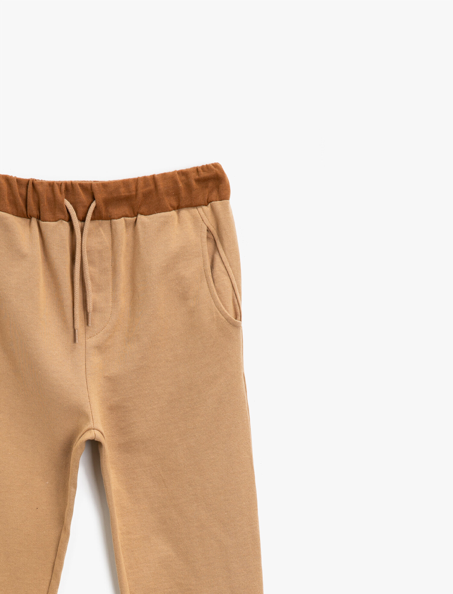 Erkek Çocuk Pamuklu Beli Bağlamalı Cepli Eşoman Altı