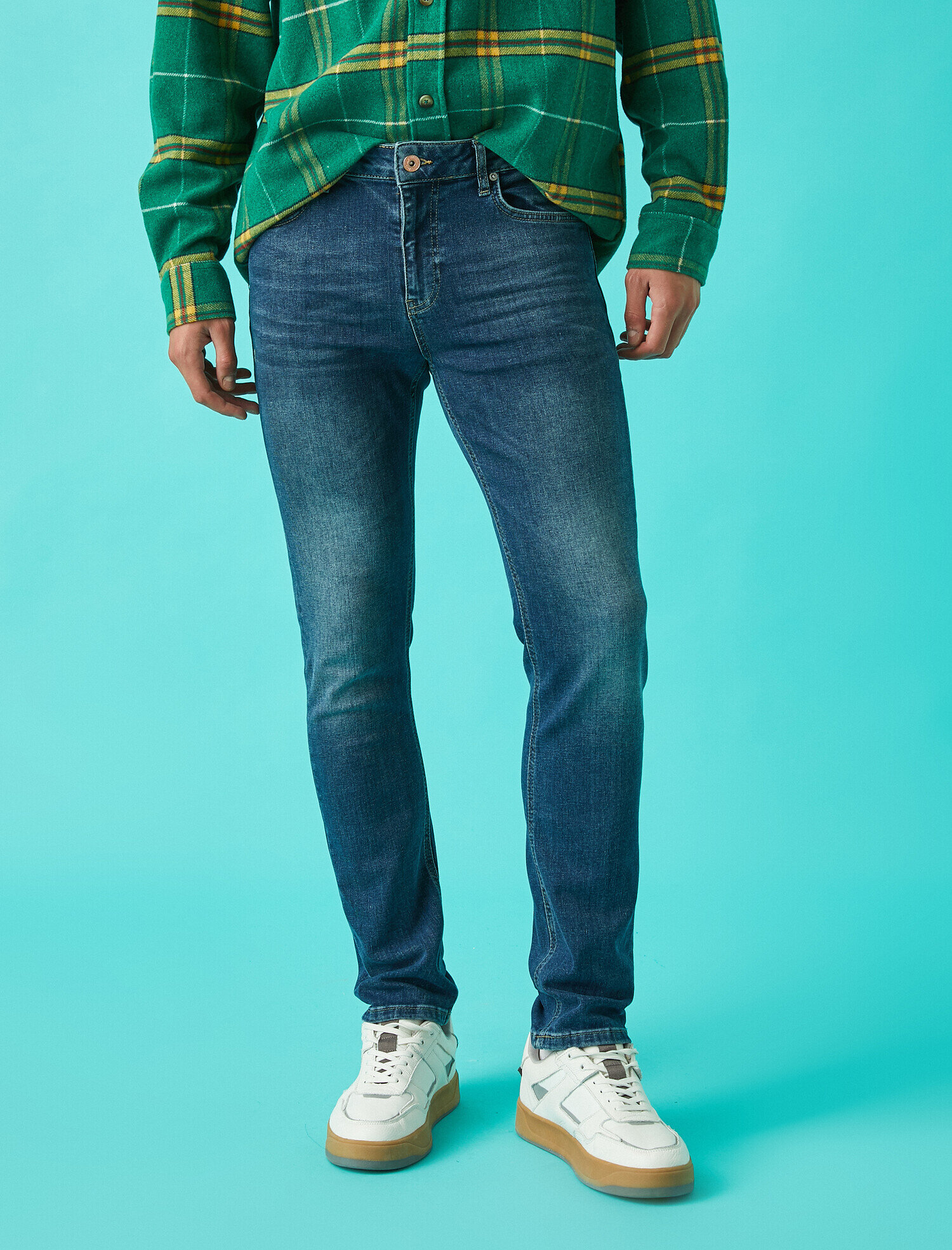   Slim Fit Kot Pantolon - Brad Jean