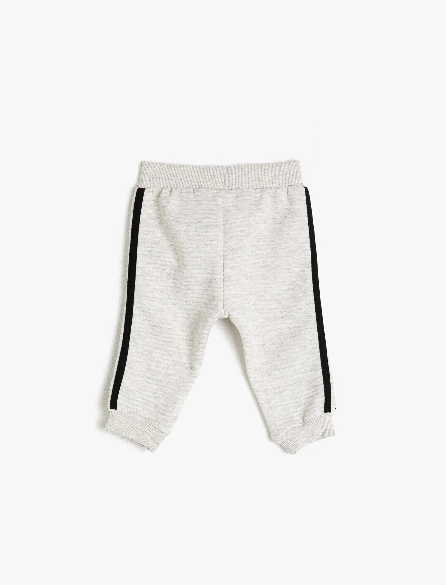  Erkek Bebek Belden Bağlamalı Şeritli Normal Bel Eşofman Altı