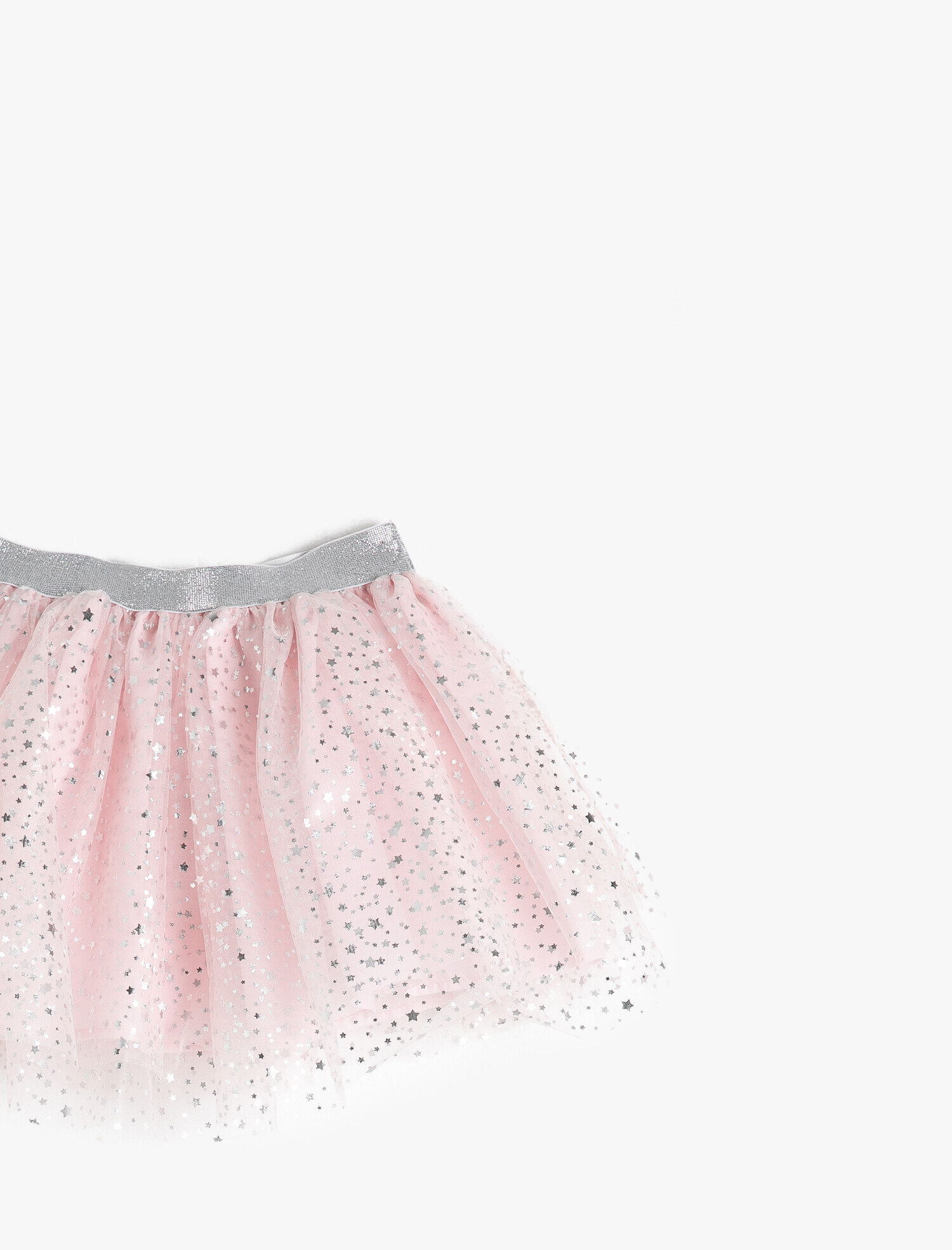 Kız Bebek Varak Baskılı Tül Etek