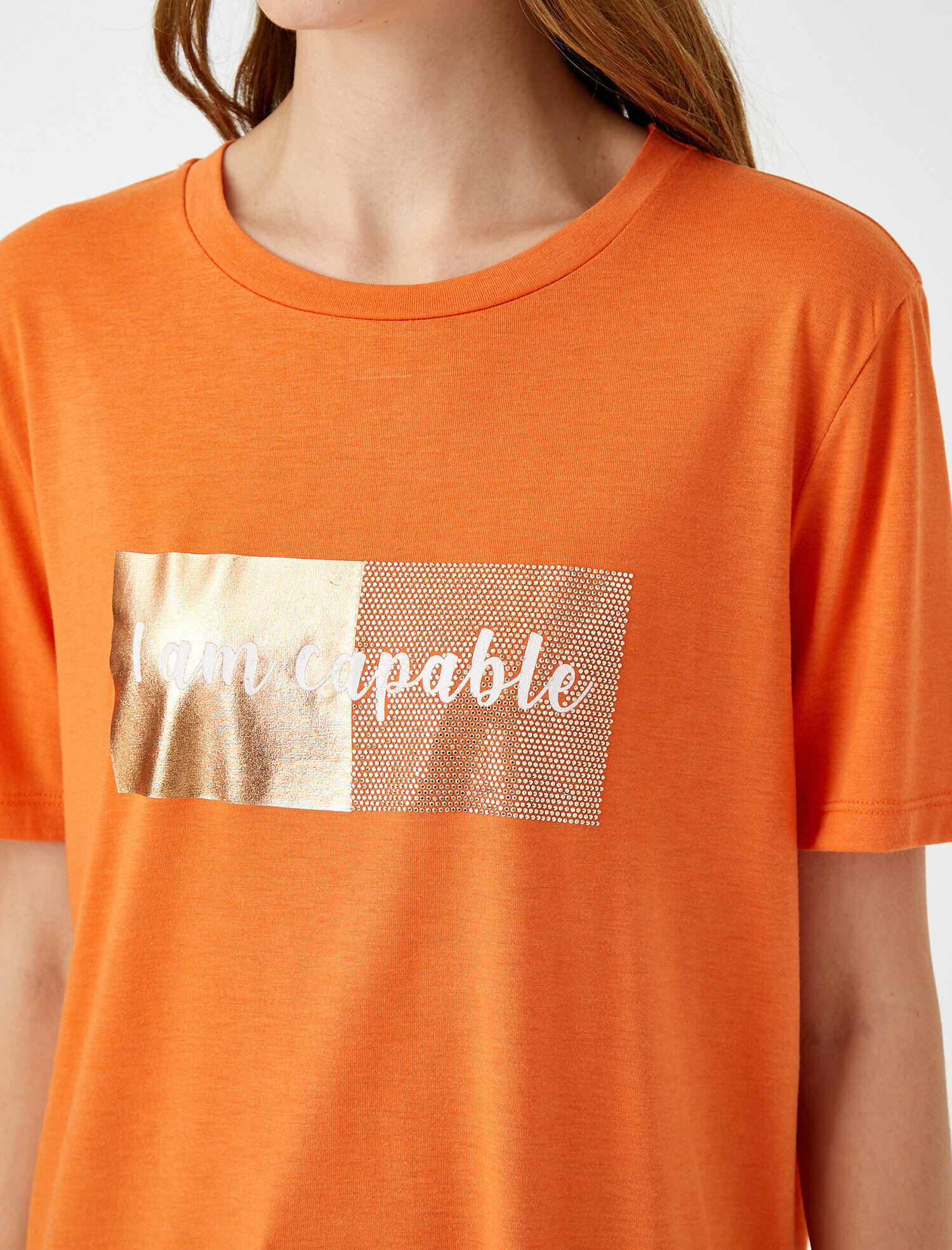   Parlak Baskılı Tişört