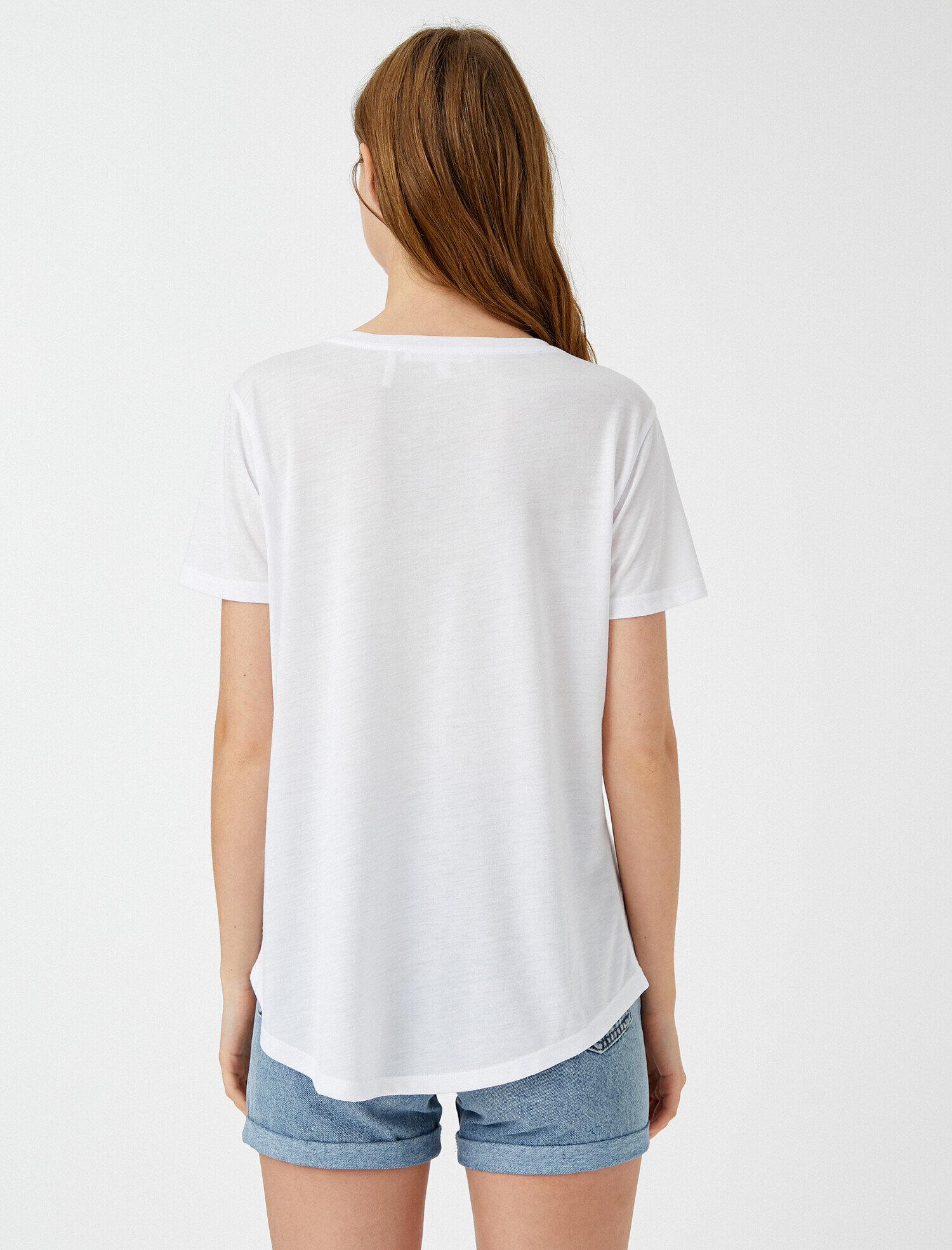   Baskılı Kısa Kol Tişört