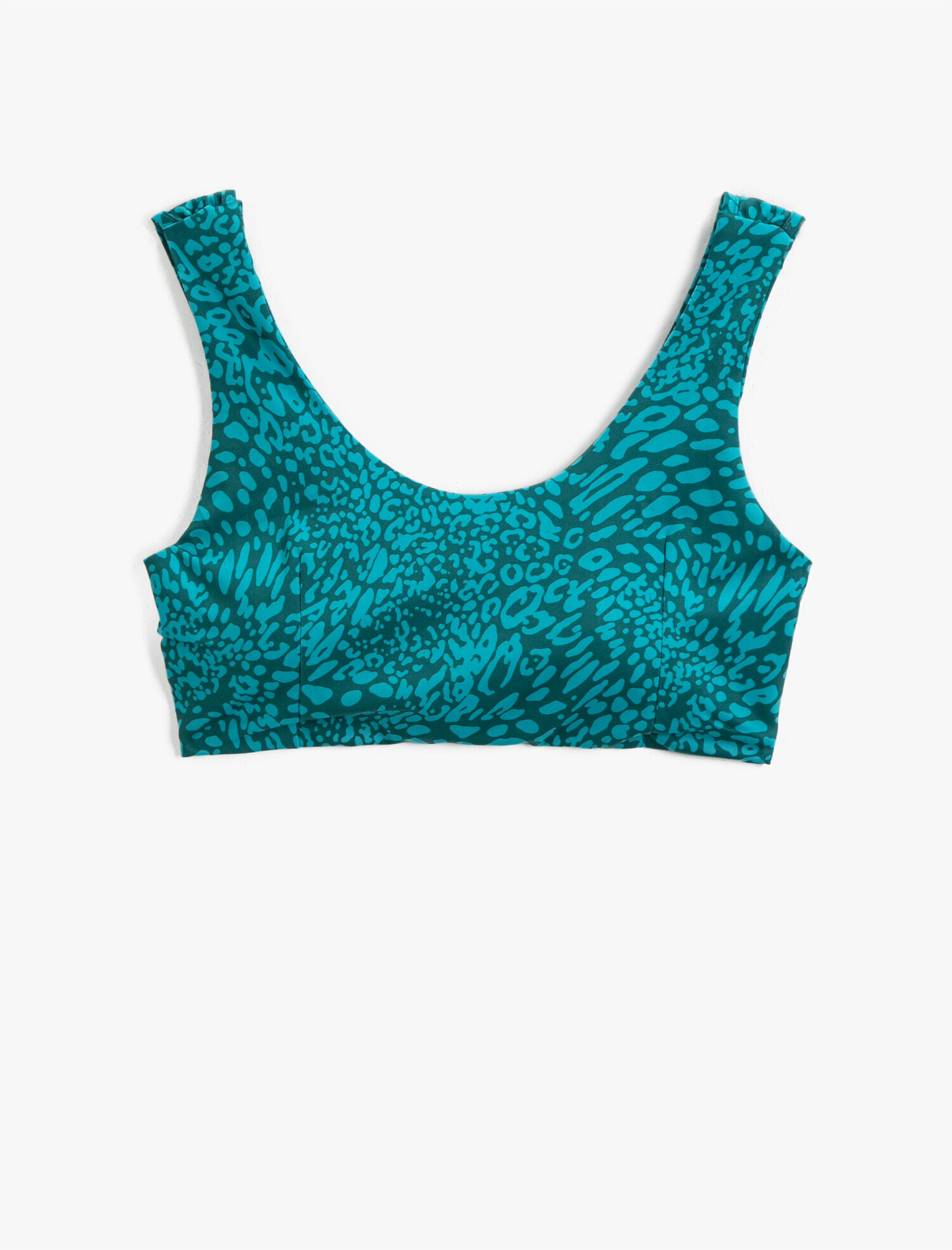   Desenli Sporcu Sütyeni