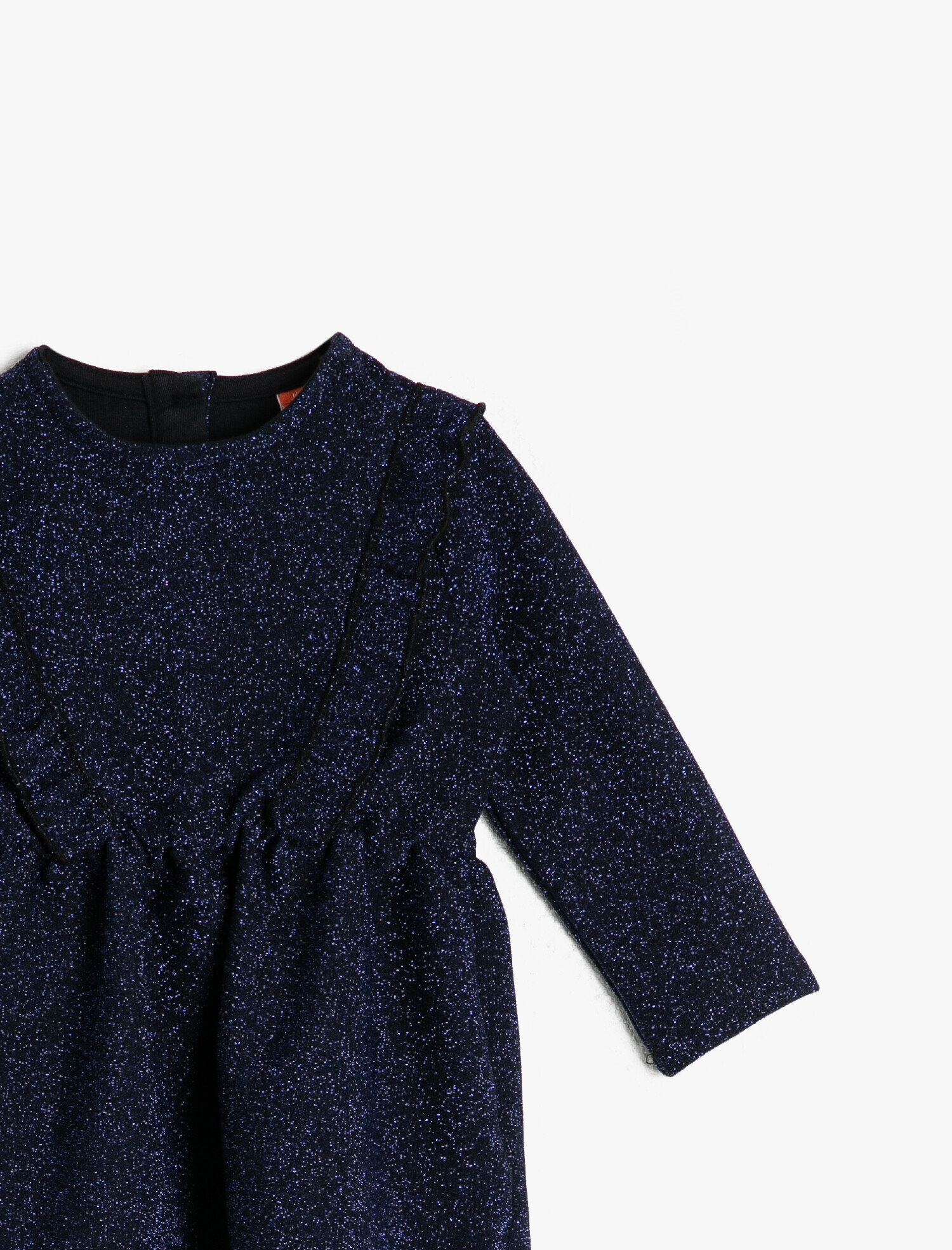  Kız Bebek Fırfır Detaylı Elbise