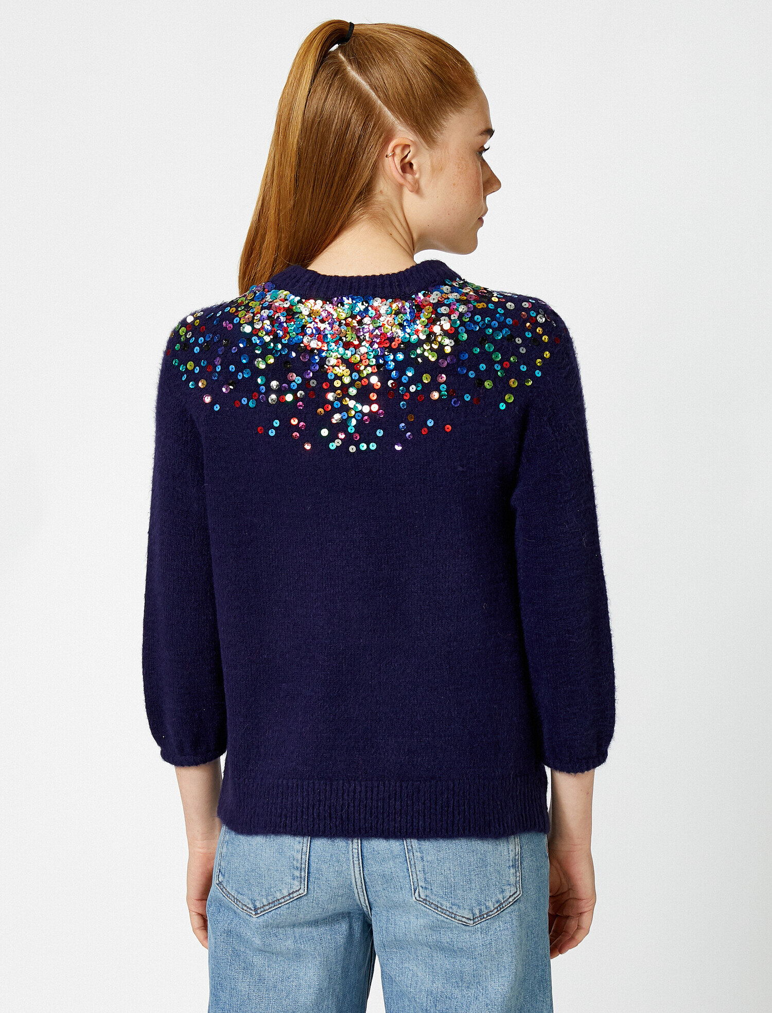   Pullu Kazak Bisiklet Yaka