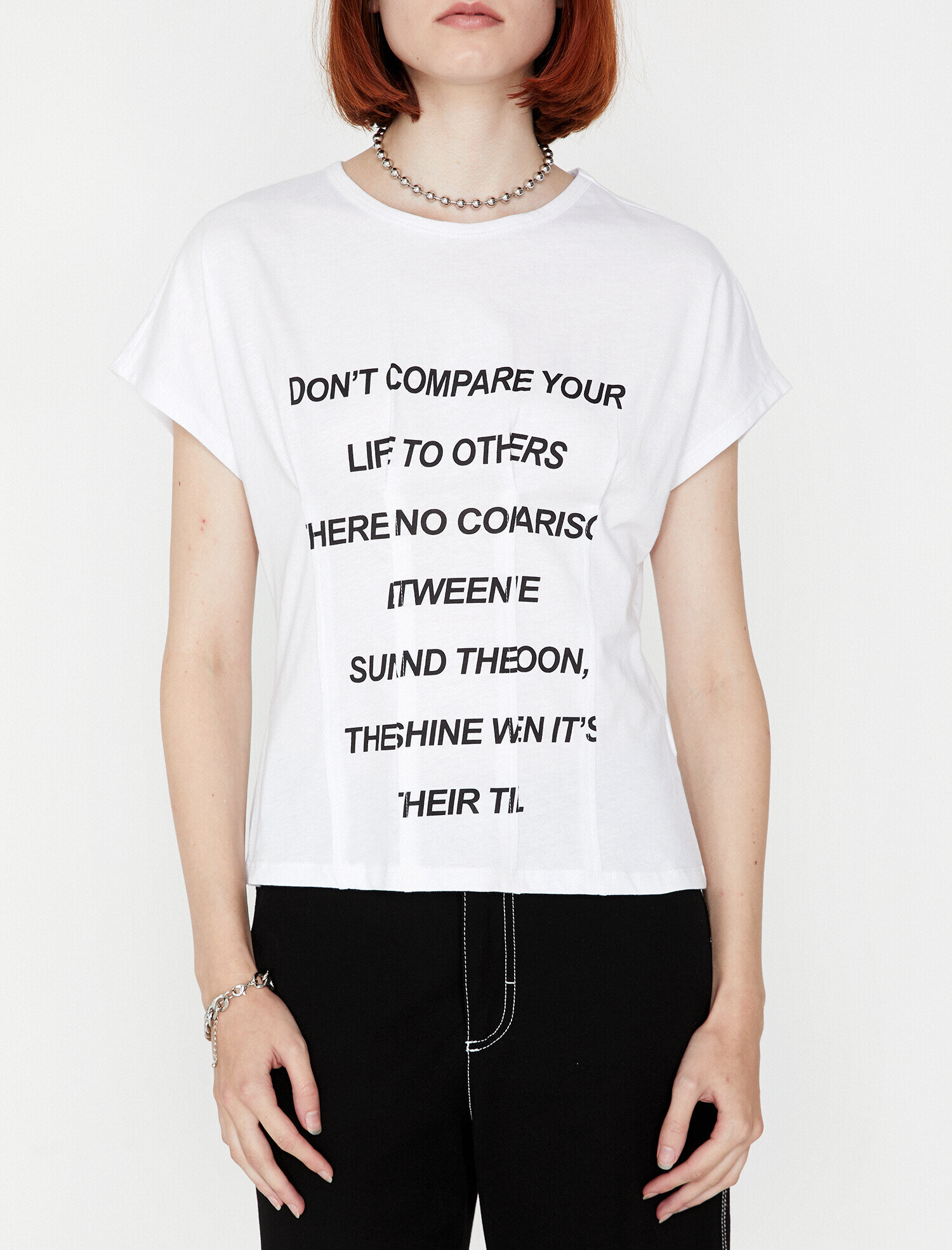   Yazılı Baskılı Tişört