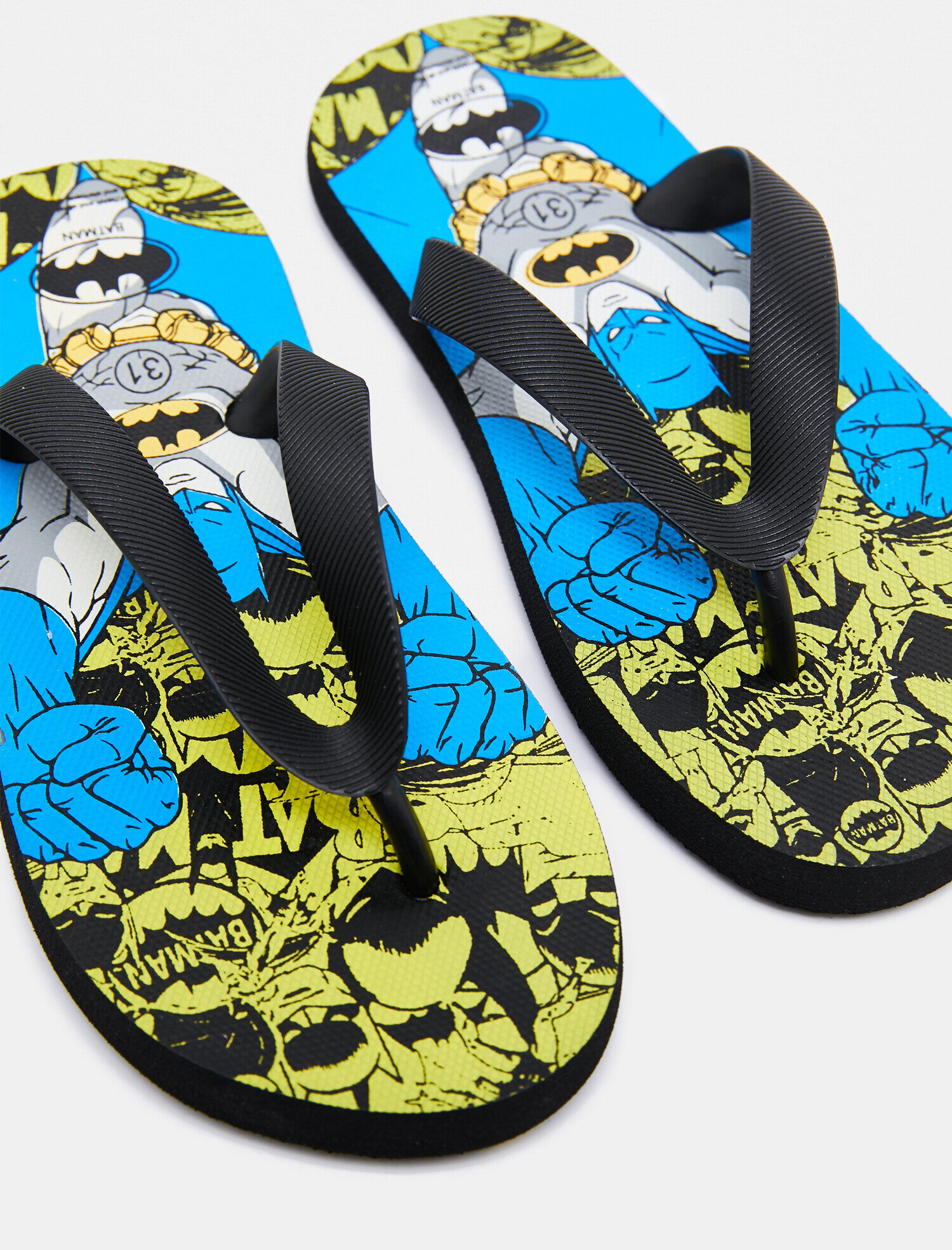  Erkek Çocuk Batman Lisanslı Parmak Arası Terlik