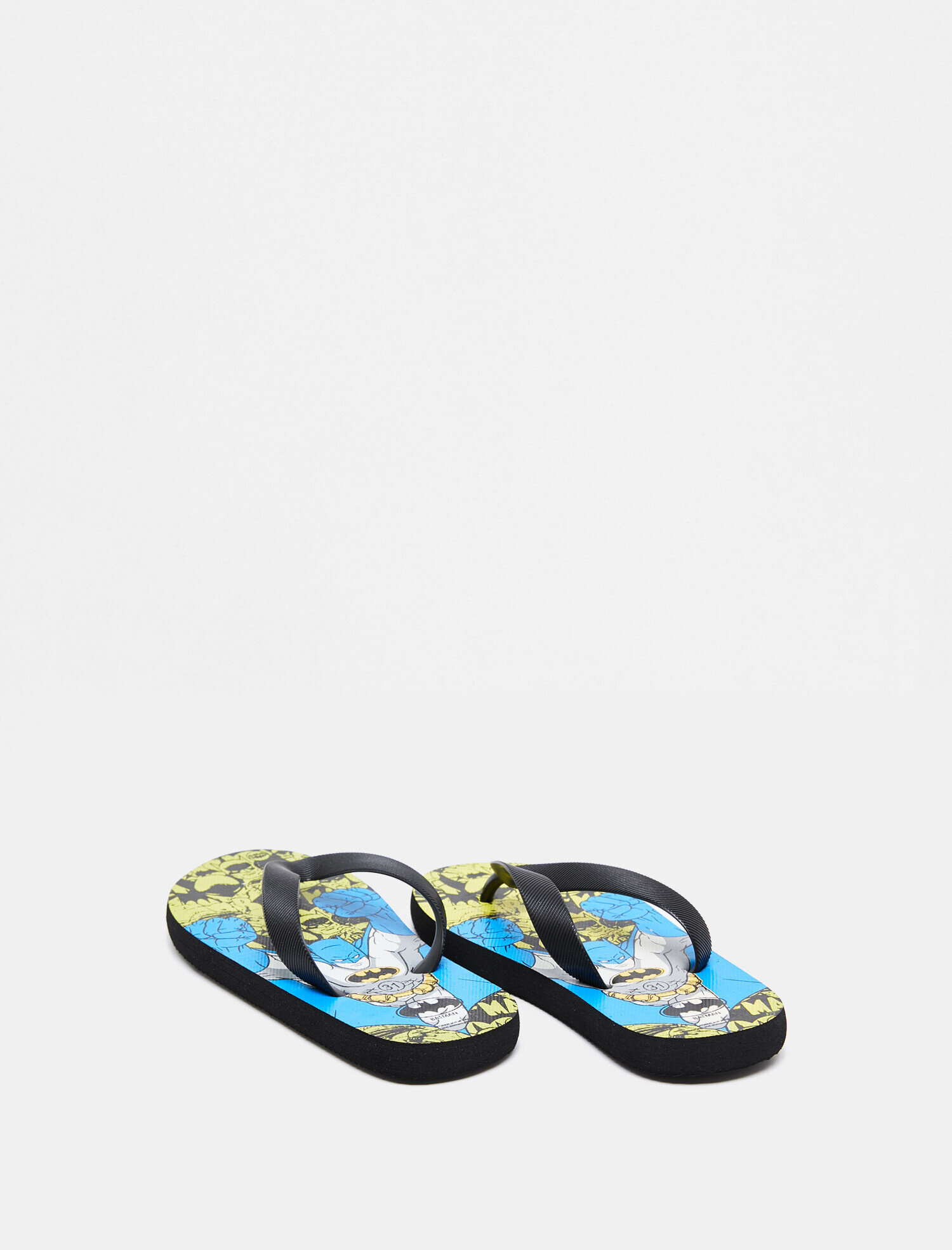  Erkek Çocuk Batman Lisanslı Parmak Arası Terlik