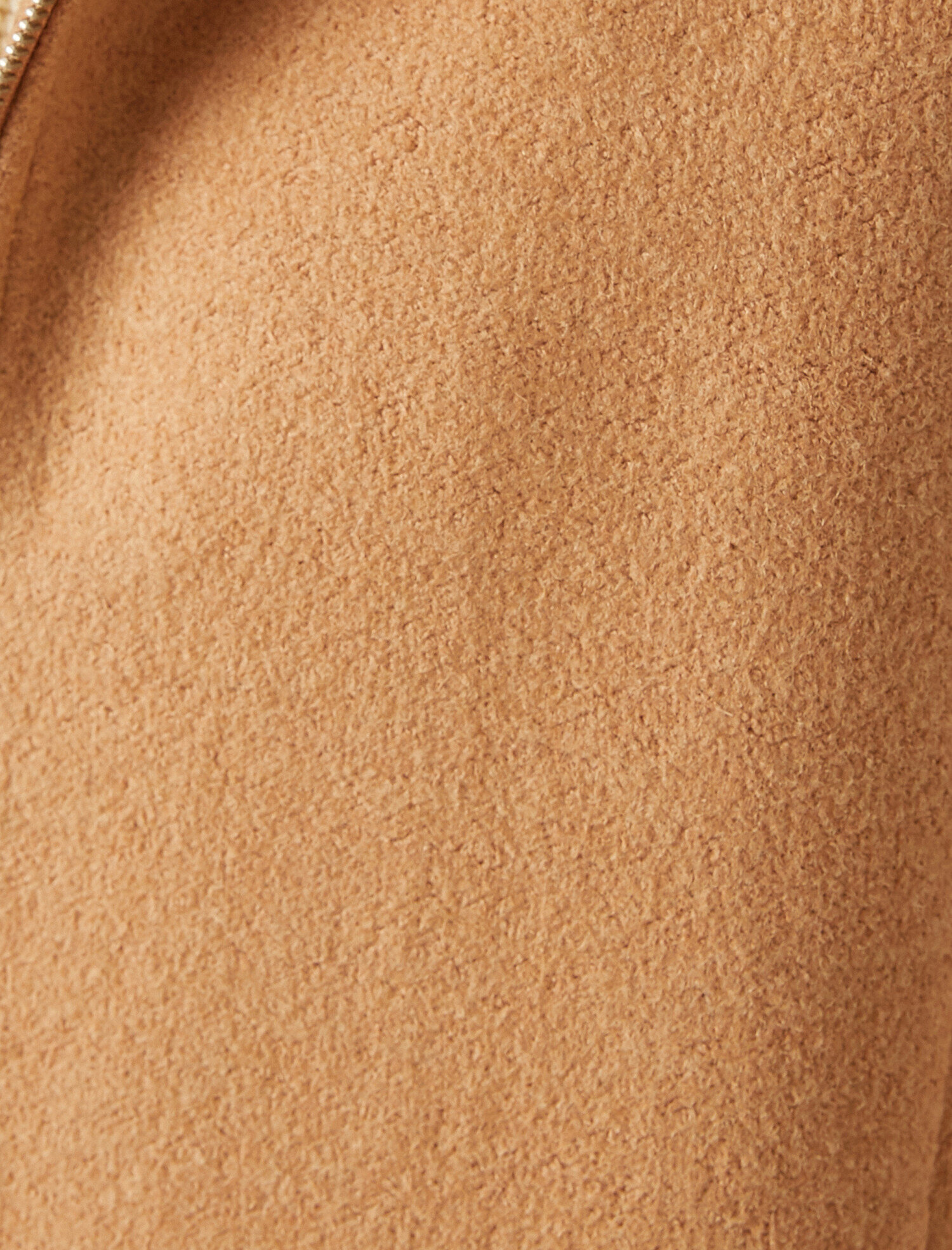   Suni Kürklü Kapüşonlu Kaban